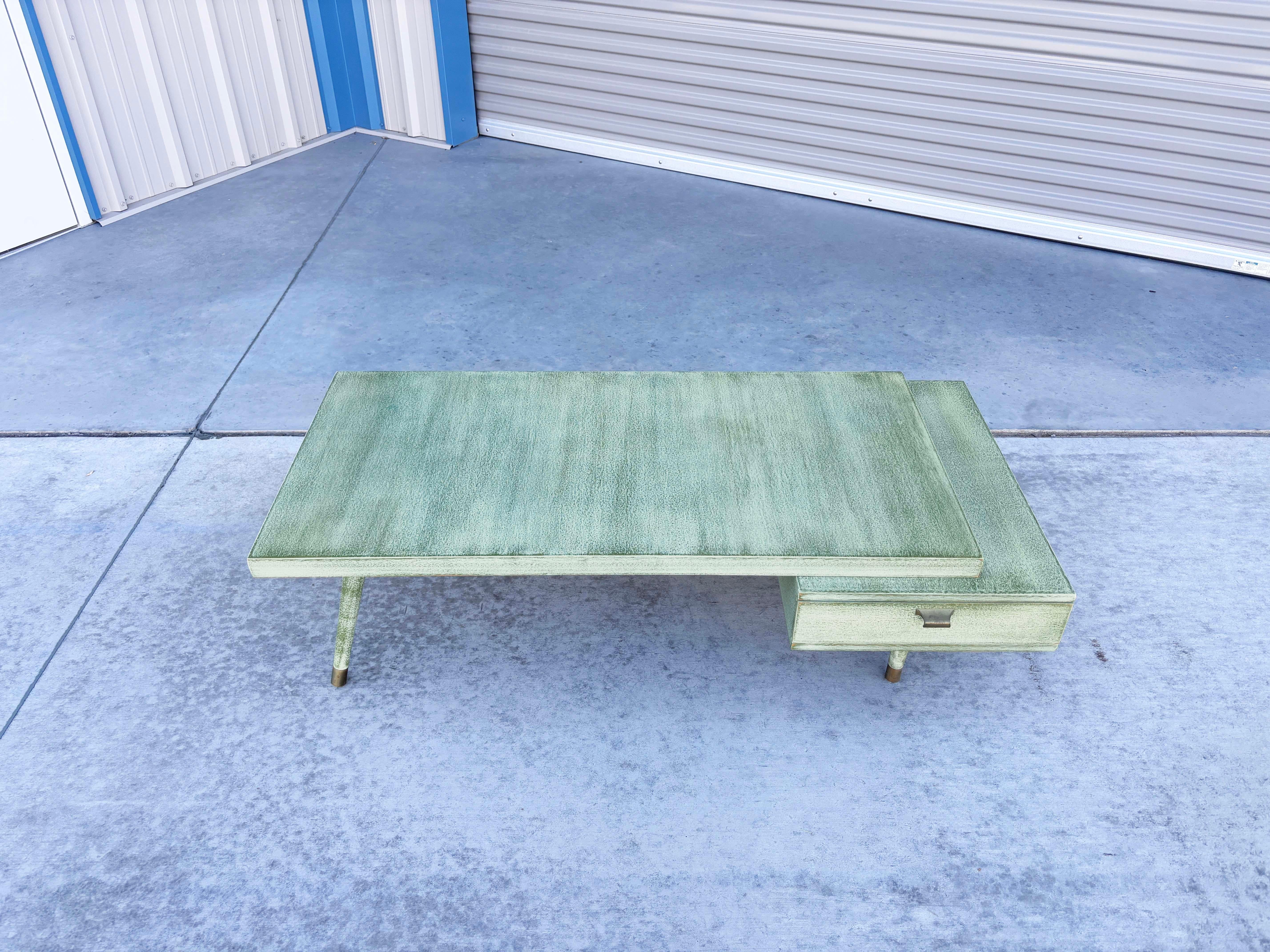 1960er Jahre Mid Century Couchtisch von Barzilay (Moderne der Mitte des Jahrhunderts) im Angebot