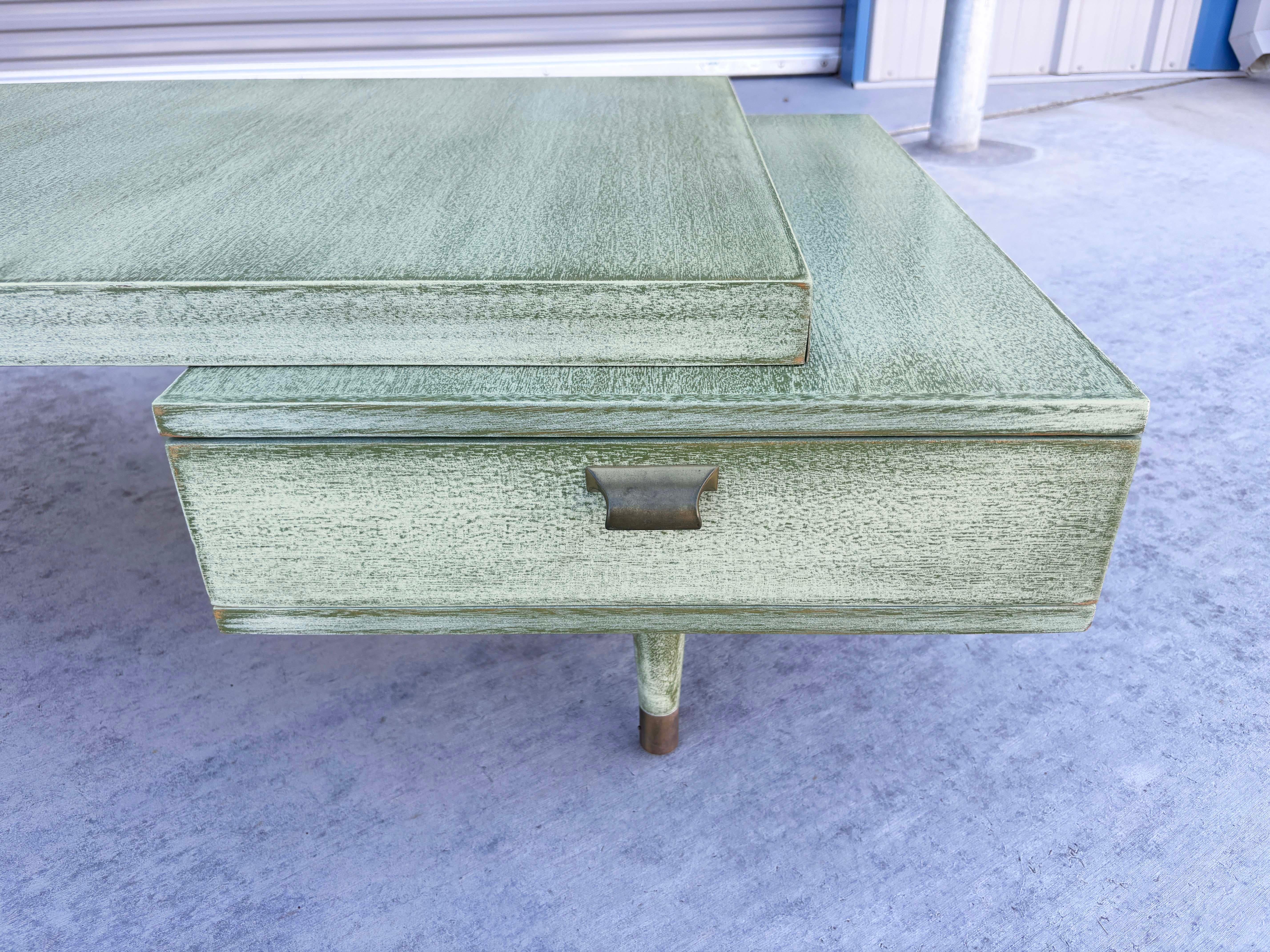 1960er Jahre Mid Century Couchtisch von Barzilay (Holz) im Angebot