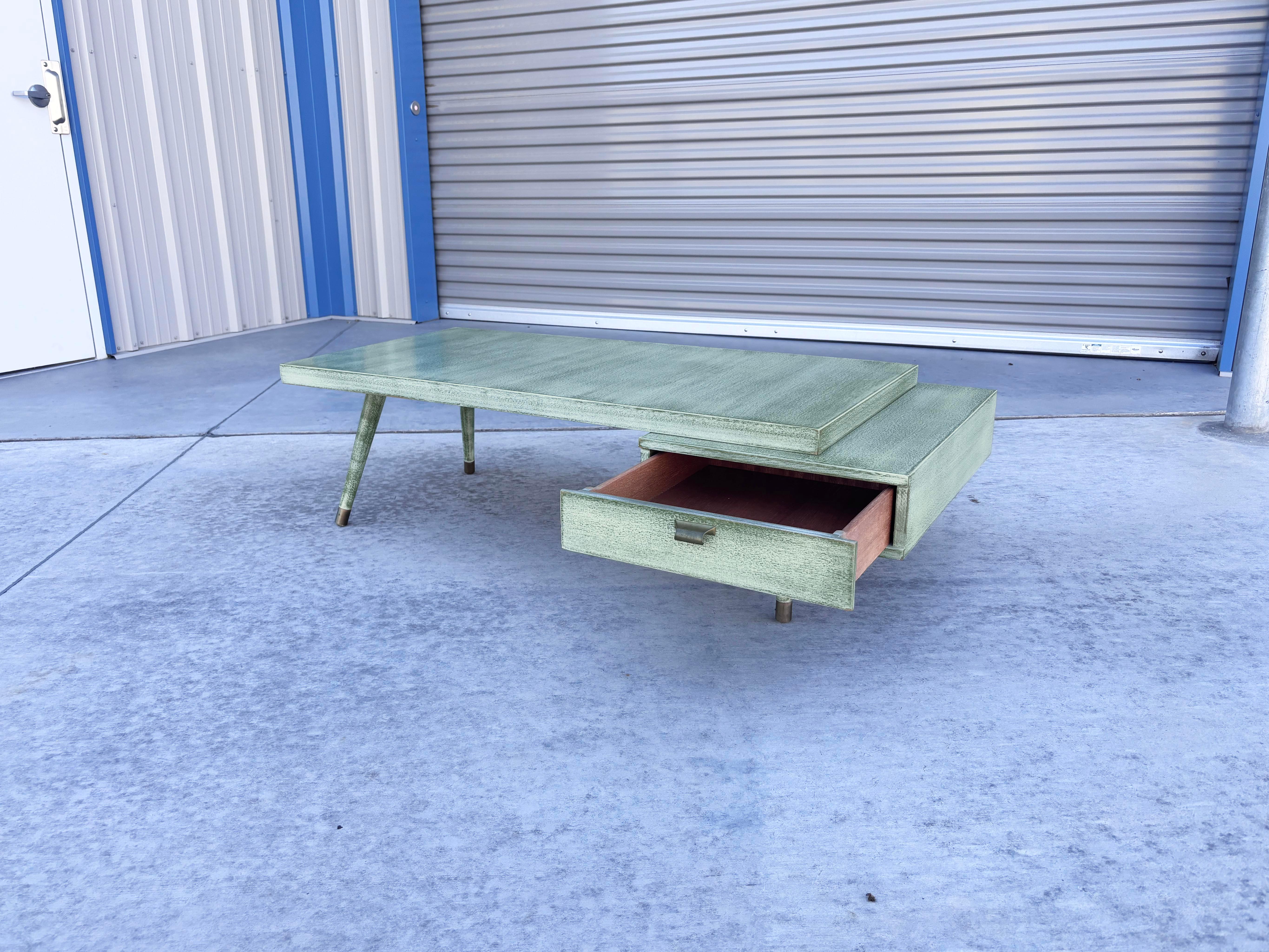 1960er Jahre Mid Century Couchtisch von Barzilay im Angebot 2