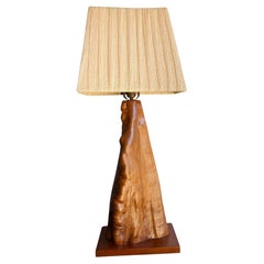 Retro 1960s Mid-Century Cypress Knuckle Lamp