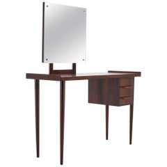 1960s Midcentury Danish Mahogany Dressing Table
