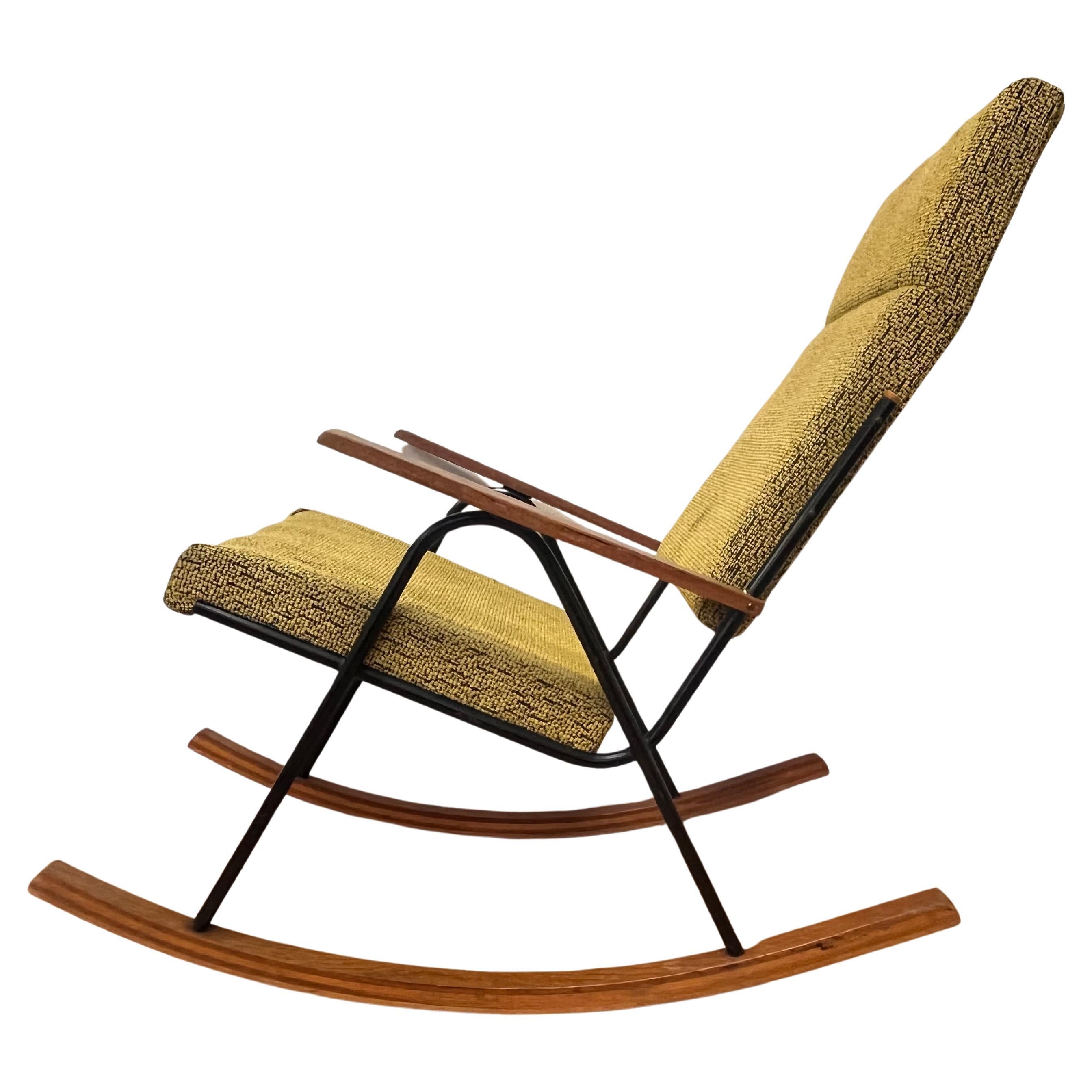 1960s Mid century design rocking chair - Tchécoslovaquie