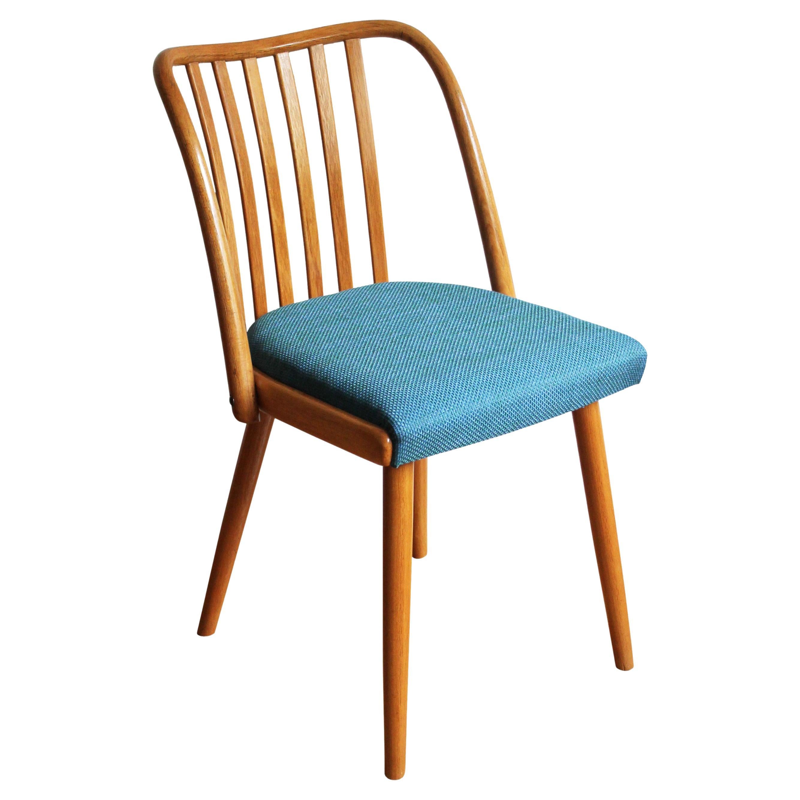 1960's Mid Century Dining Chair Model U - 300 by Antonin Suman For Sale