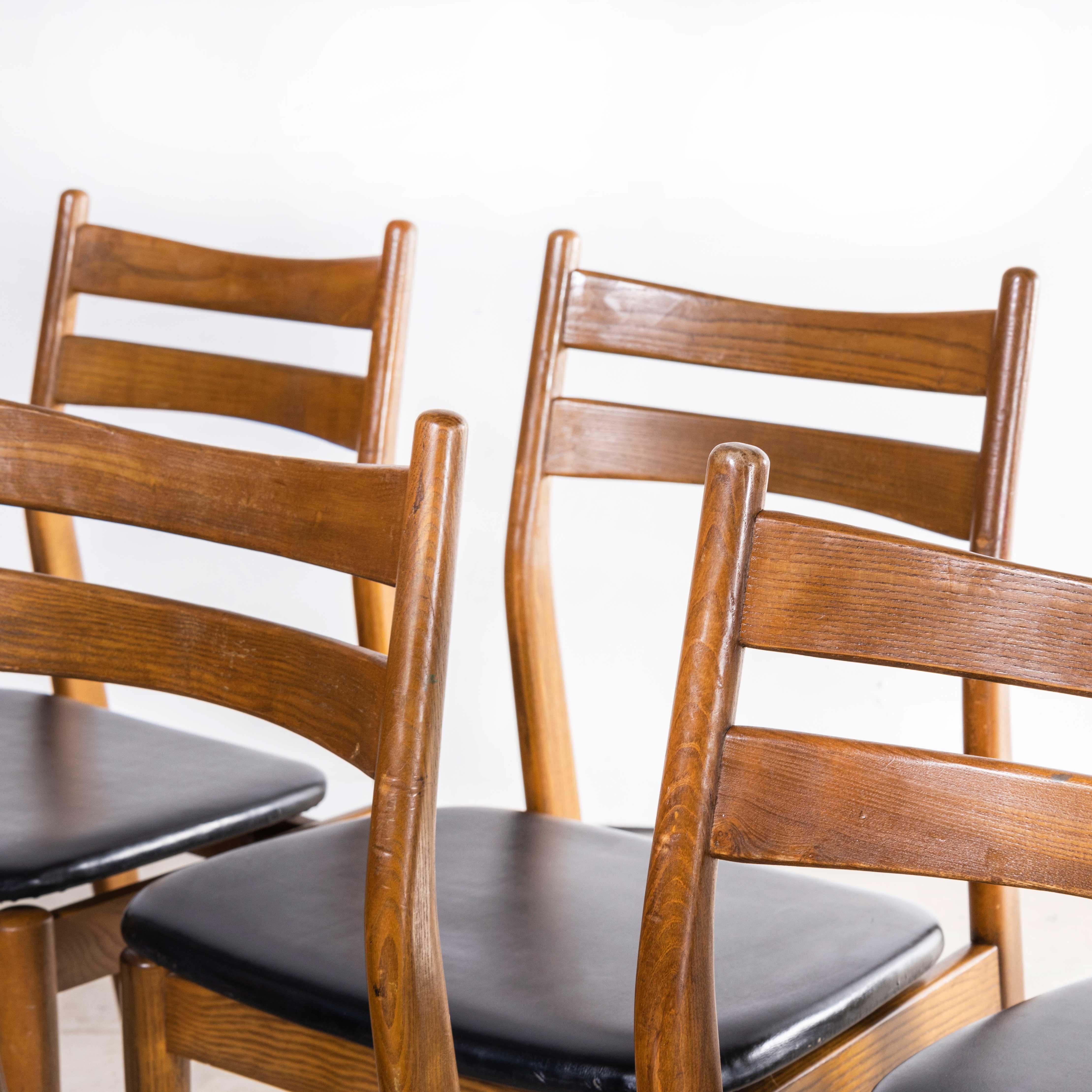 1960s Midcentury Dining Chairs, Set of Eight In Good Condition In Hook, Hampshire