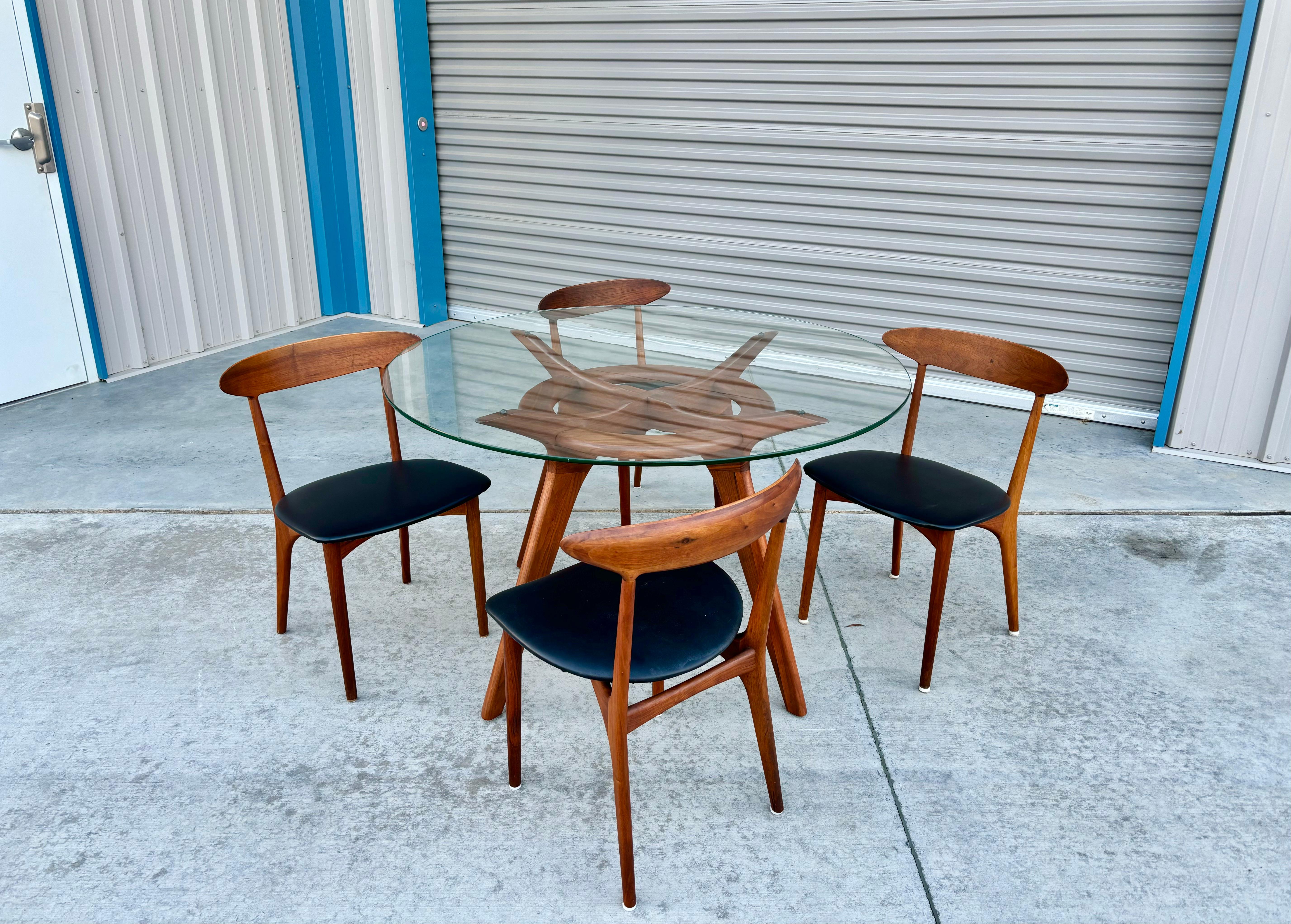 American 1960s Mid Century Dining Room set For Sale