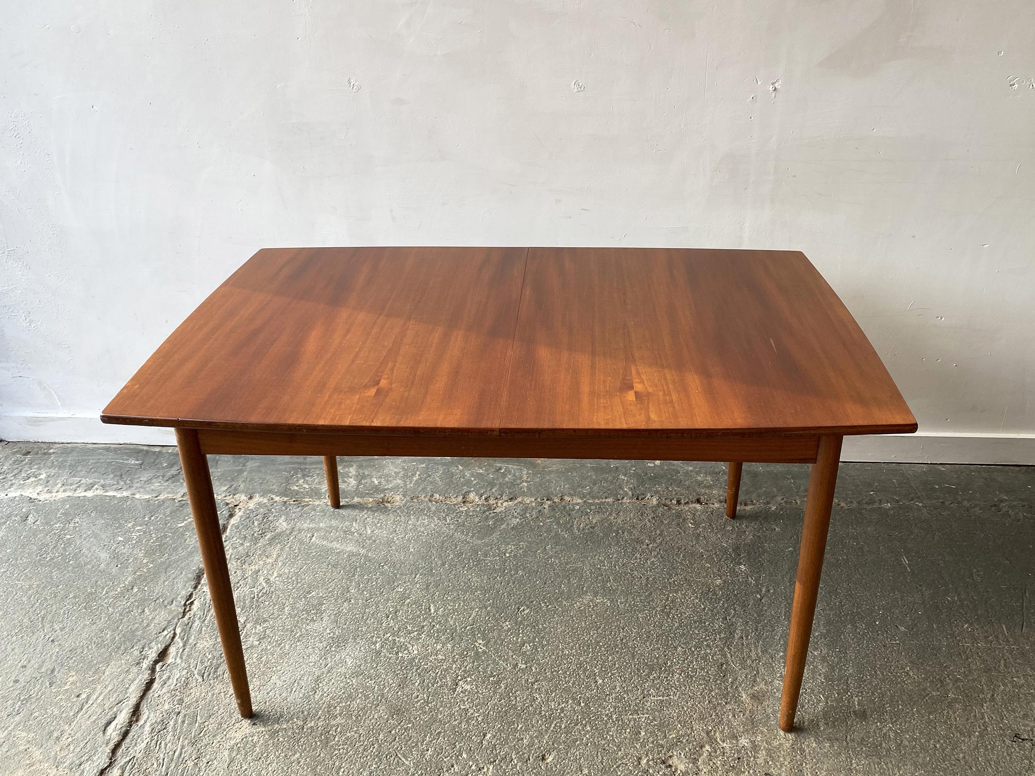 1960’s mid century dining table and chair set by Grieves & Thomas 2