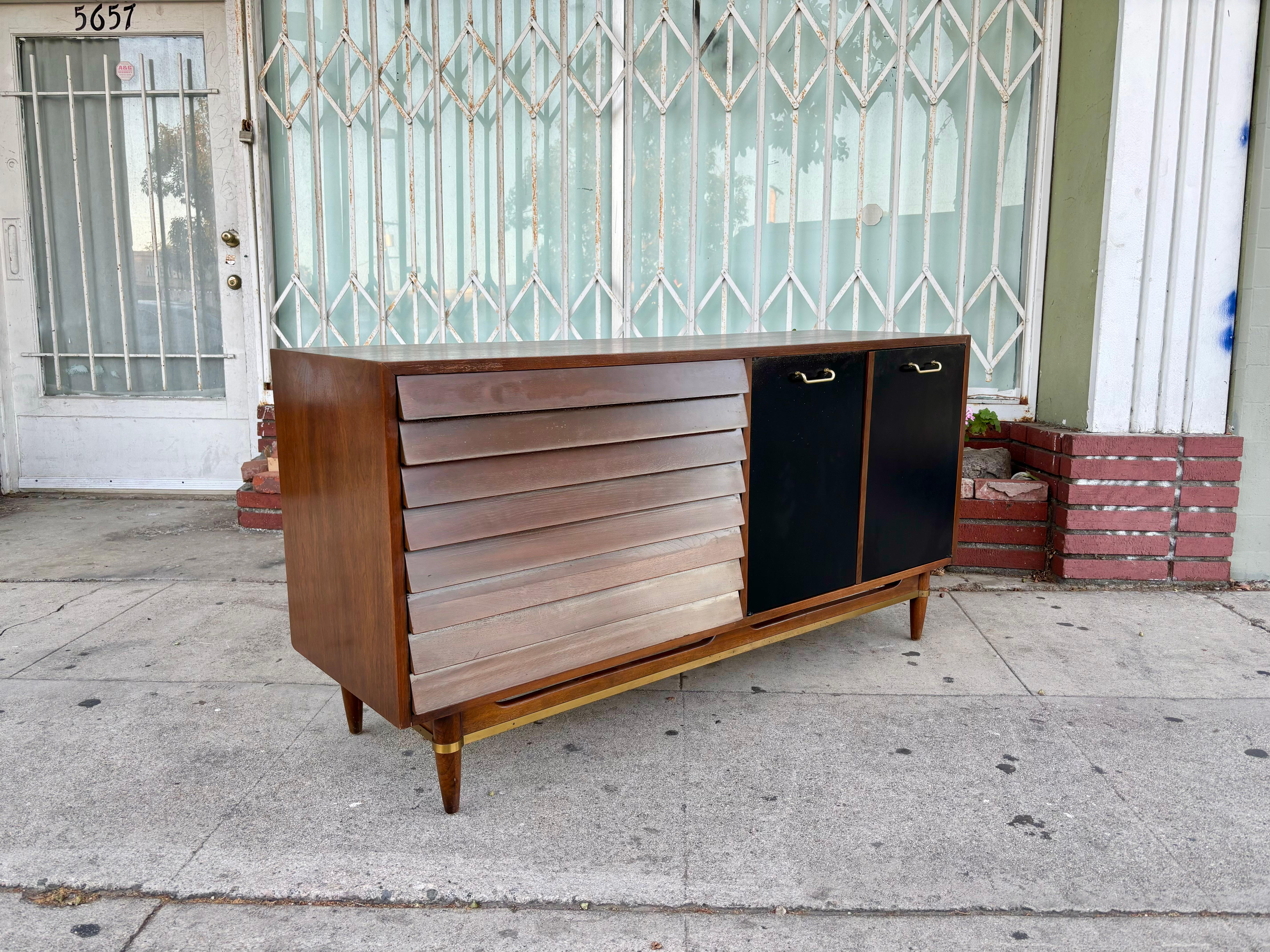 Mid-20th Century 1960s Mid Century Dresser by Merton L. Gershun for American of Martinsville For Sale