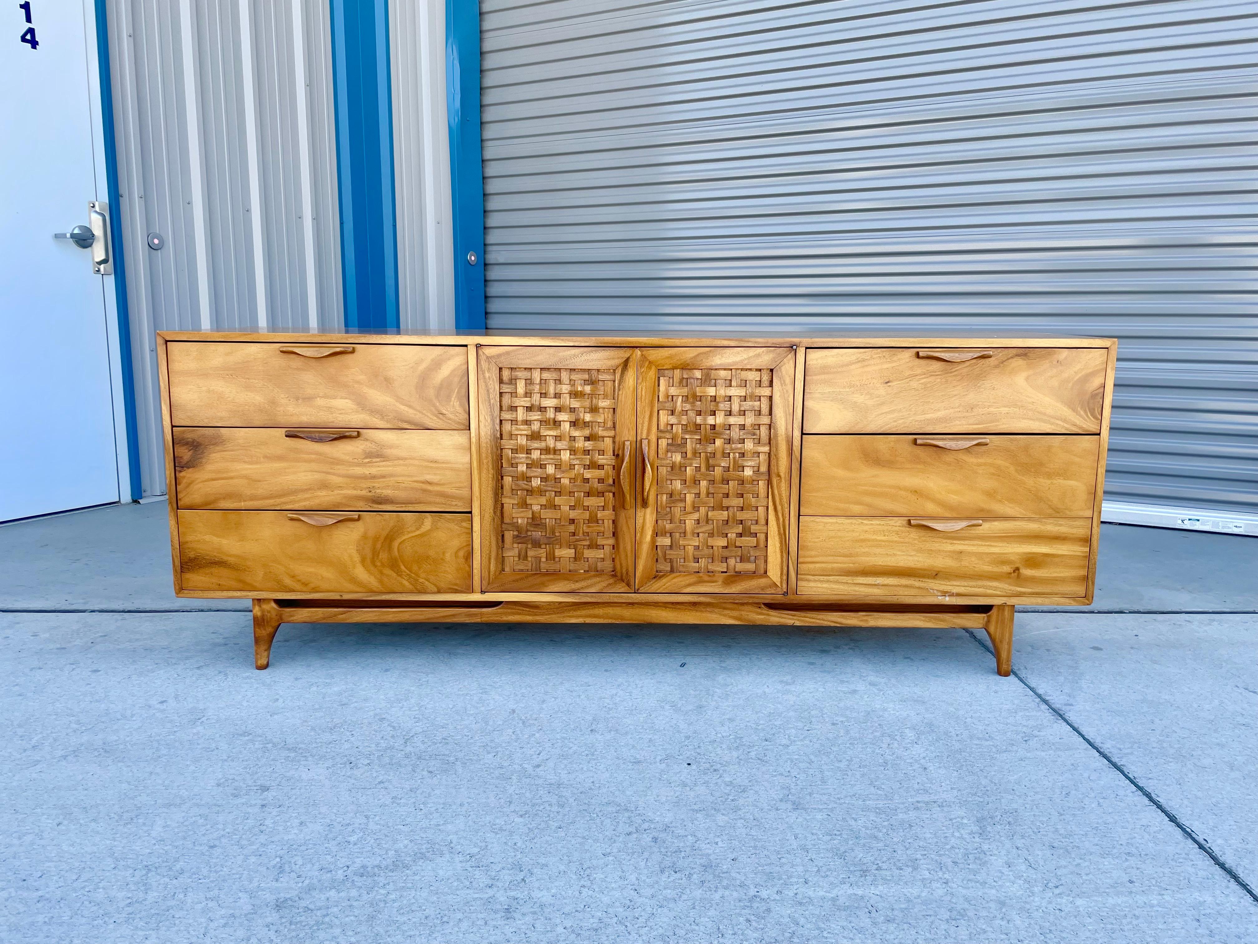 Mid-Century Modern 1960s Mid Century Dresser Styled After Lane For Sale