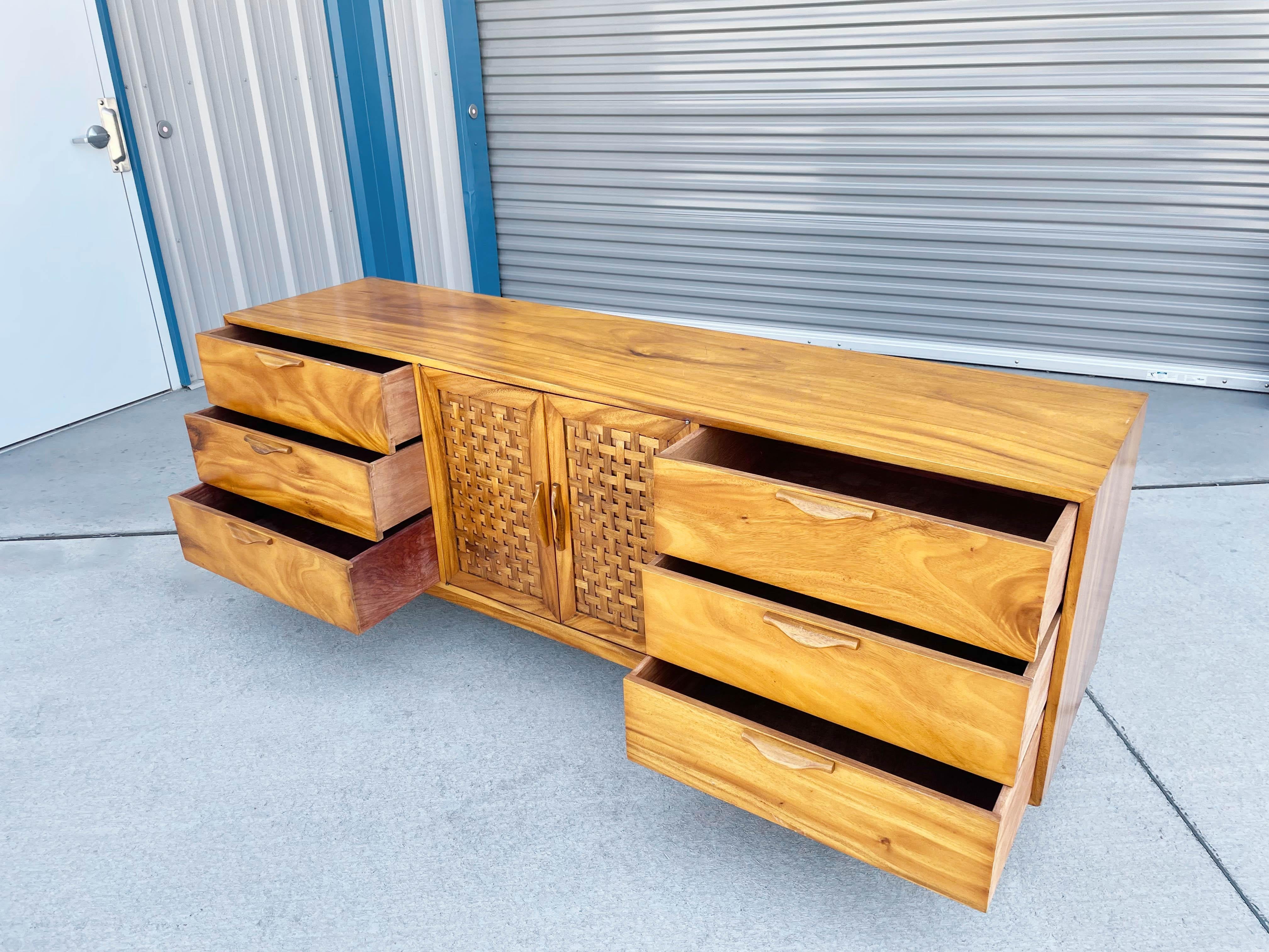 Late 20th Century 1960s Mid Century Dresser Styled After Lane For Sale
