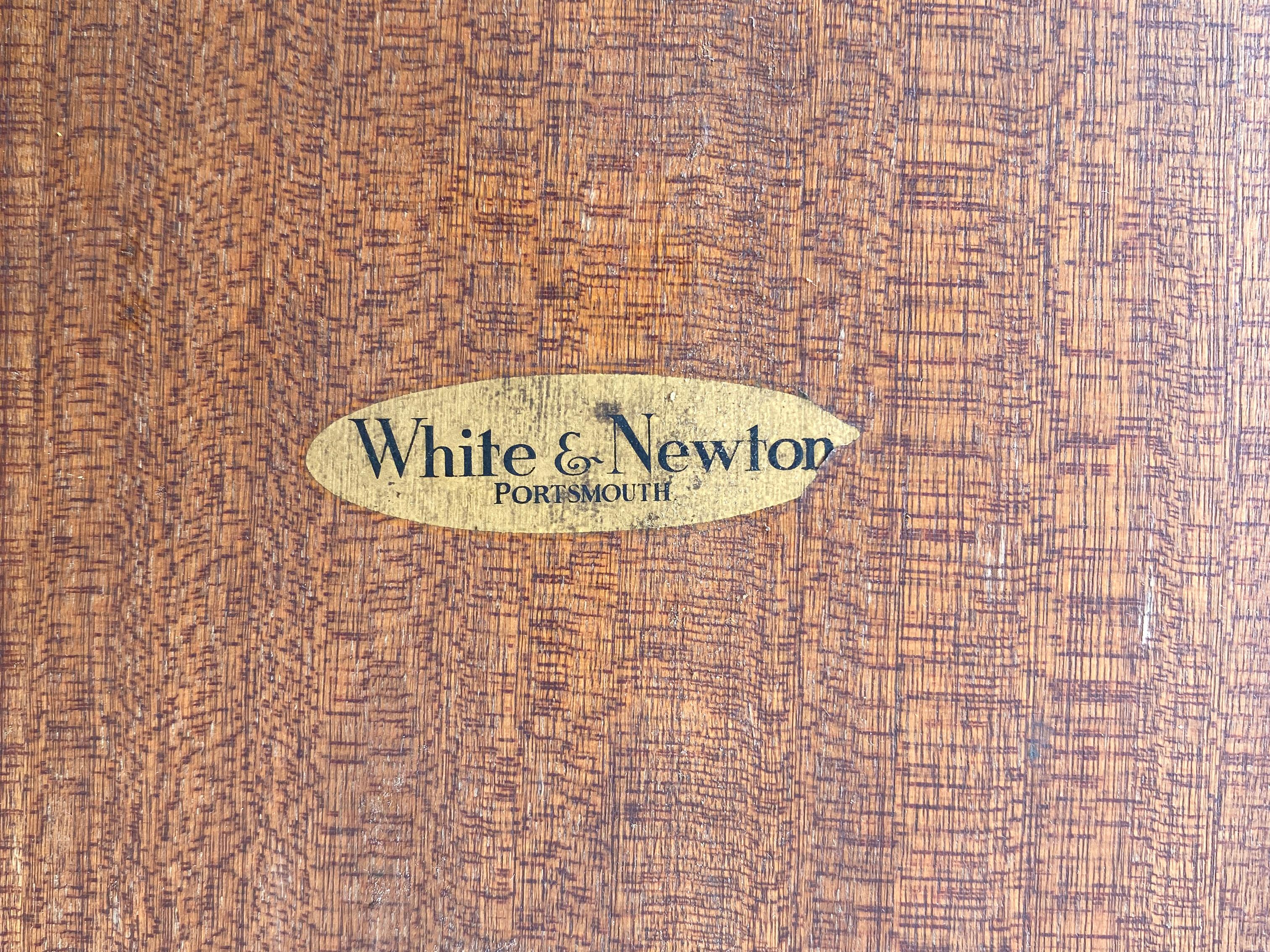 Teak 1960s Mid-Century extending dining table by White & Newton For Sale