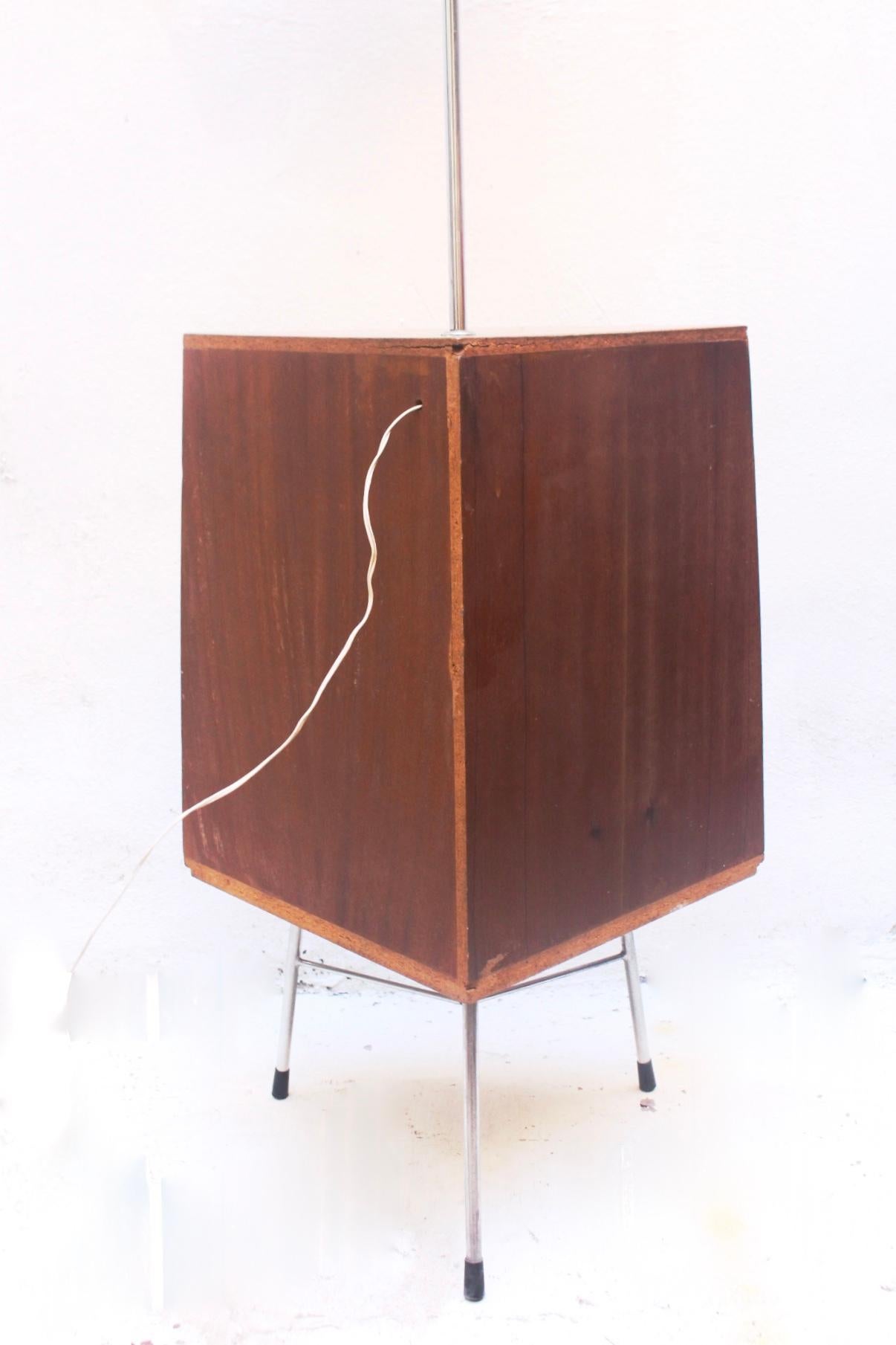 Midcentury Floor Lamp & Corner Table , 1960s For Sale 5