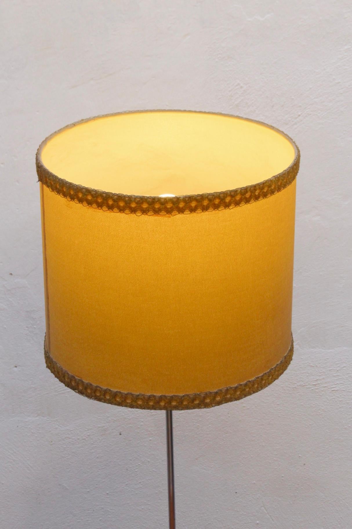 Mid-Century Modern Midcentury Floor Lamp & Corner Table , 1960s For Sale
