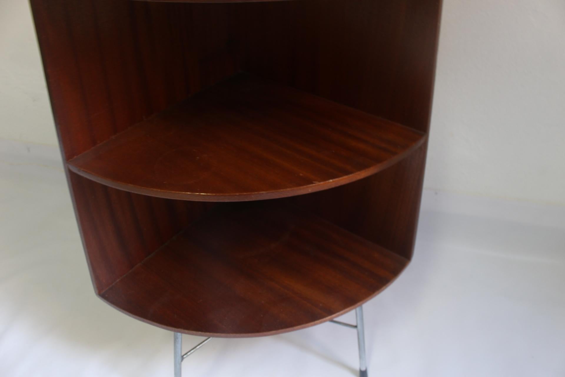 Mid-20th Century Midcentury Floor Lamp & Corner Table , 1960s For Sale