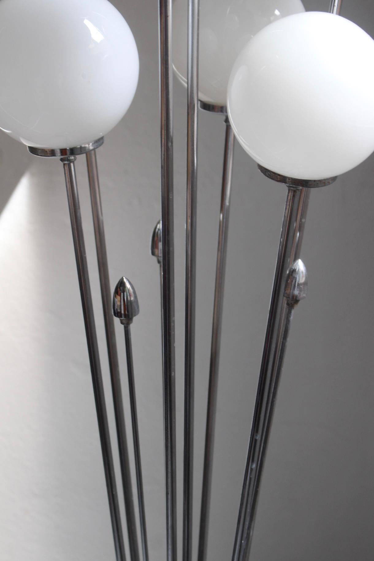 1960s Midcentury Floor Lamp in the Manner of Alberello Lamp  (Moderne der Mitte des Jahrhunderts)