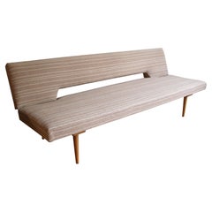 1960's Mid Century Folding Sofa Bed by Miroslav Navratil for Drevopodnik Brno