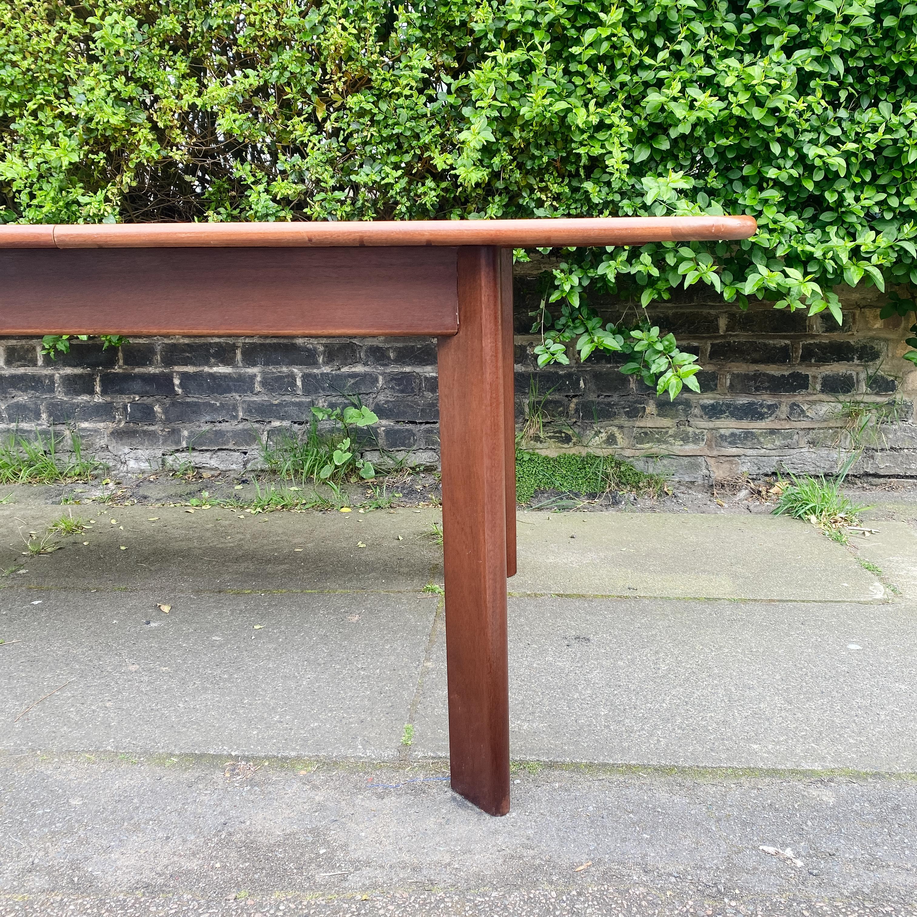 1960’s Mid Century G Plan Extending Dining Table With Angled Legs For Sale 9