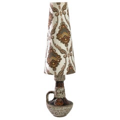1960s Mid-Century German Ceramic Floor Lamp