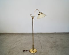1960's Mid-Century Hollywood Regency Brass Floor Lamp
