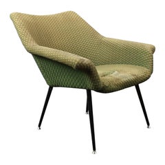1960s Mid-Century Lounge Chair, Italy