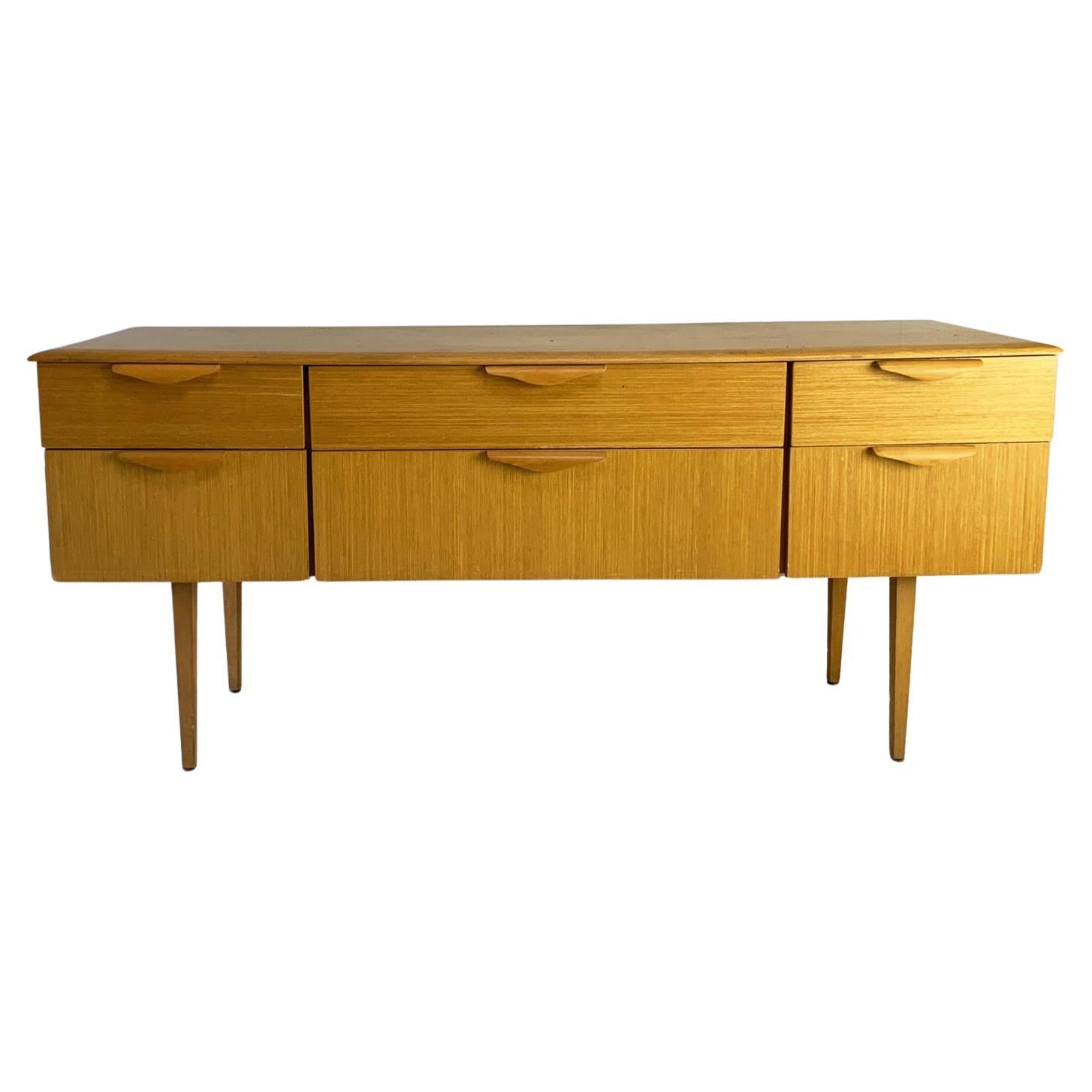 1960’s Mid Century Low Chest of Drawers / Sideboard For Sale