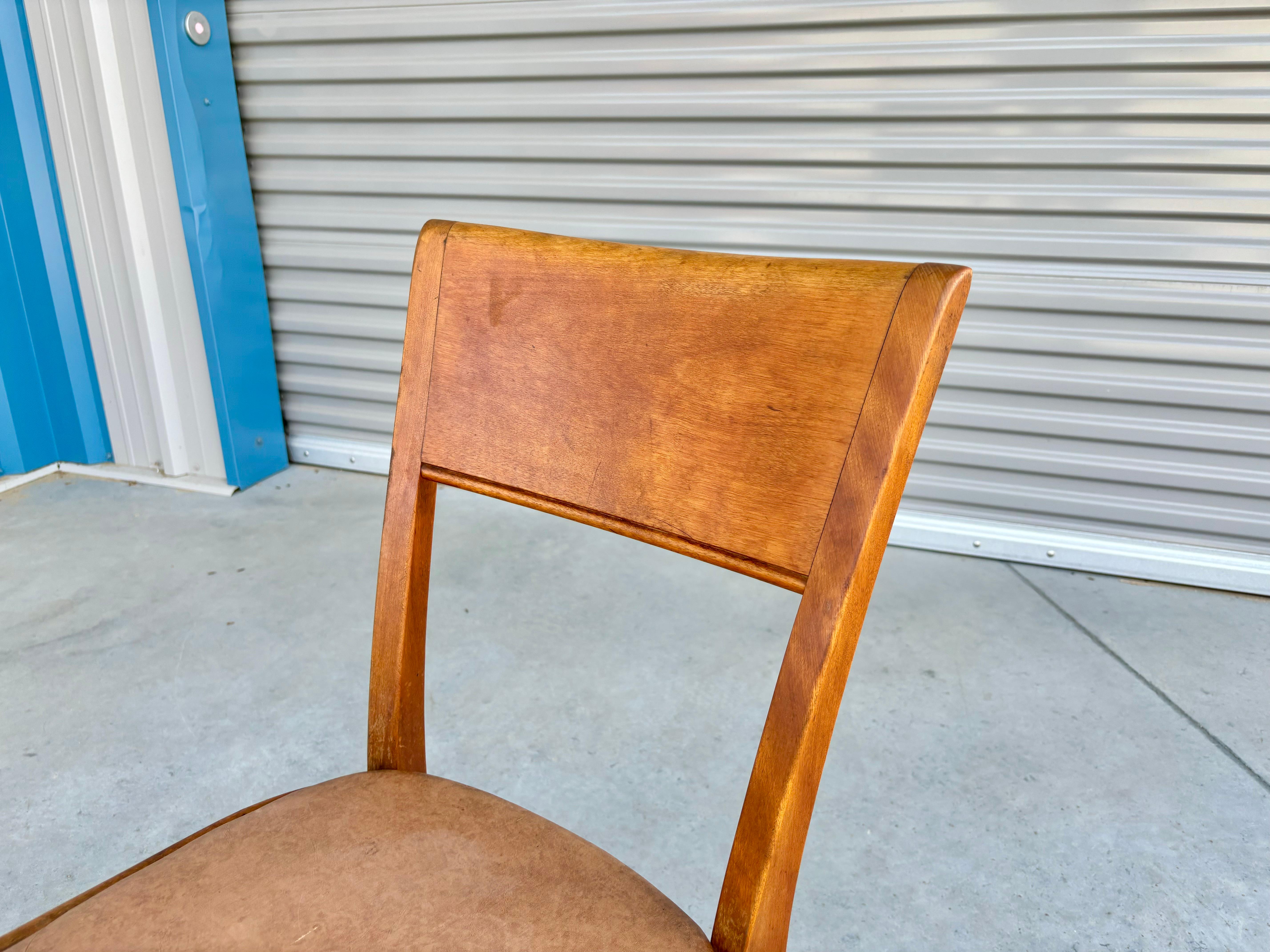 1960s Mid Century Maple Dining Chairs by Heywood Wakefield - Set of 8 For Sale 10
