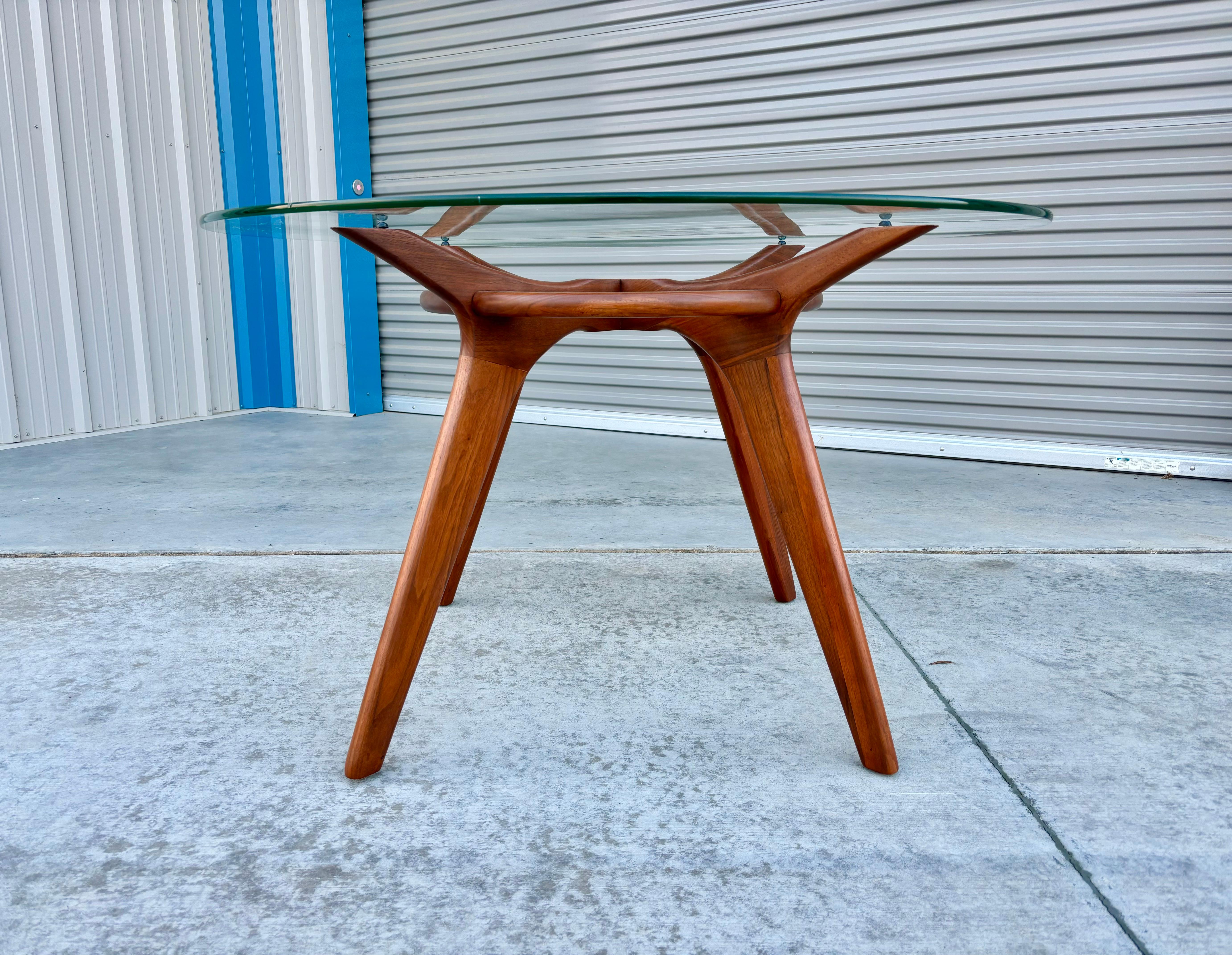 1960s Mid Century Model 1135-T Dining Table Designed by Adrian Pearsall for Craf In Good Condition For Sale In North Hollywood, CA