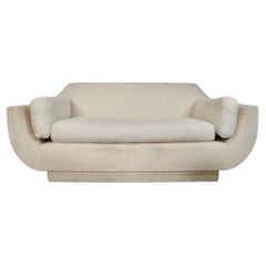 1960's Mid-Century Modern Adrian Pearsall Style Gondola Loveseat Sofa