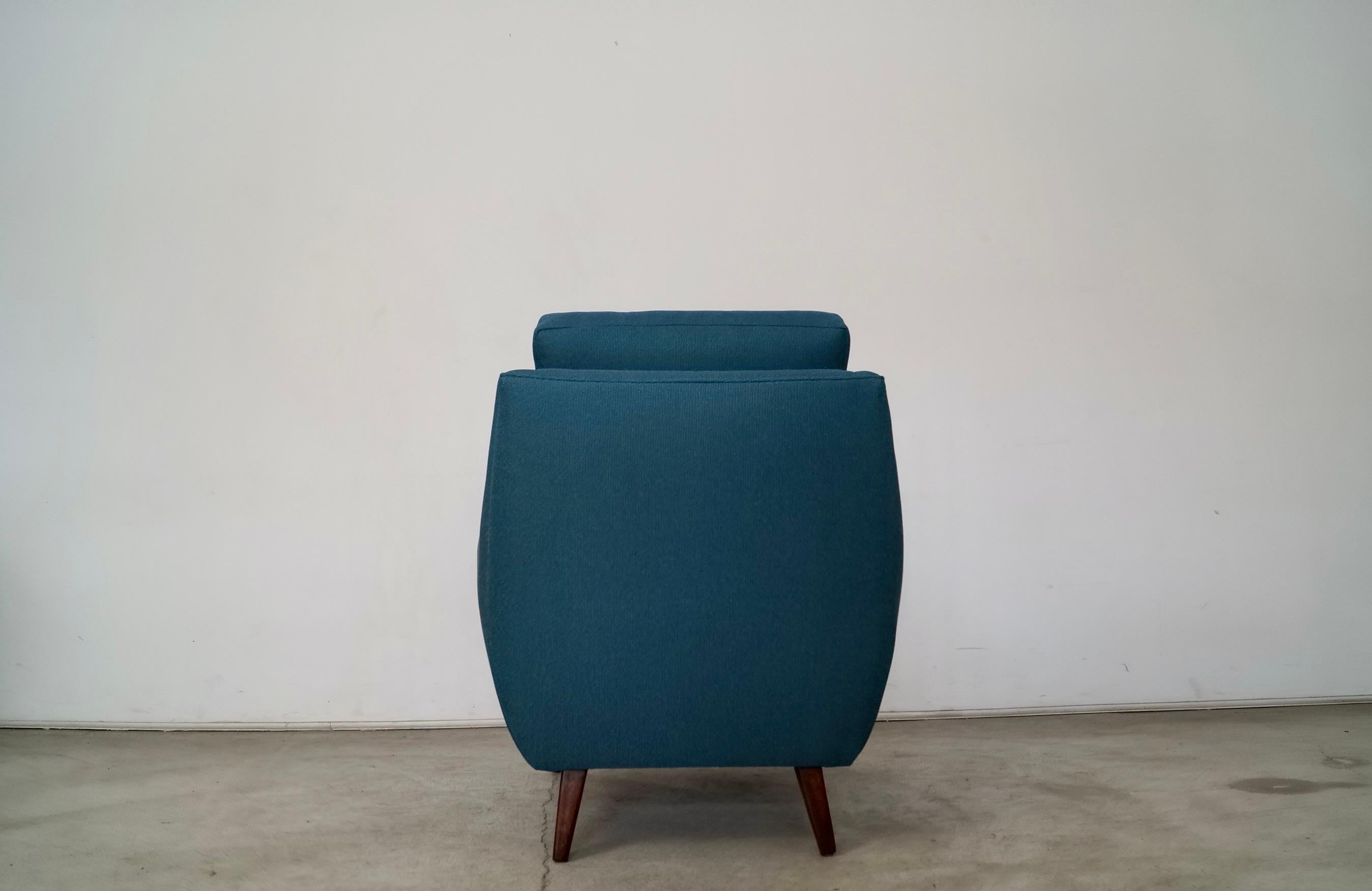 1960's Mid-Century Modern Adrian Pearsall Style Prestige Gondola Lounge Chair For Sale 3