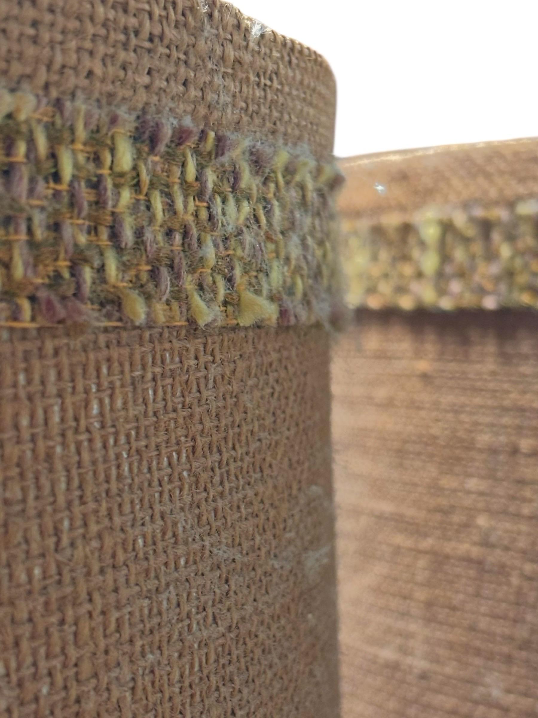 Pareja de lámparas de sobremesa de madera curvada de bambú, modernas de mediados de siglo de 1960 en Bueno estado para la venta en Sarasota, FL