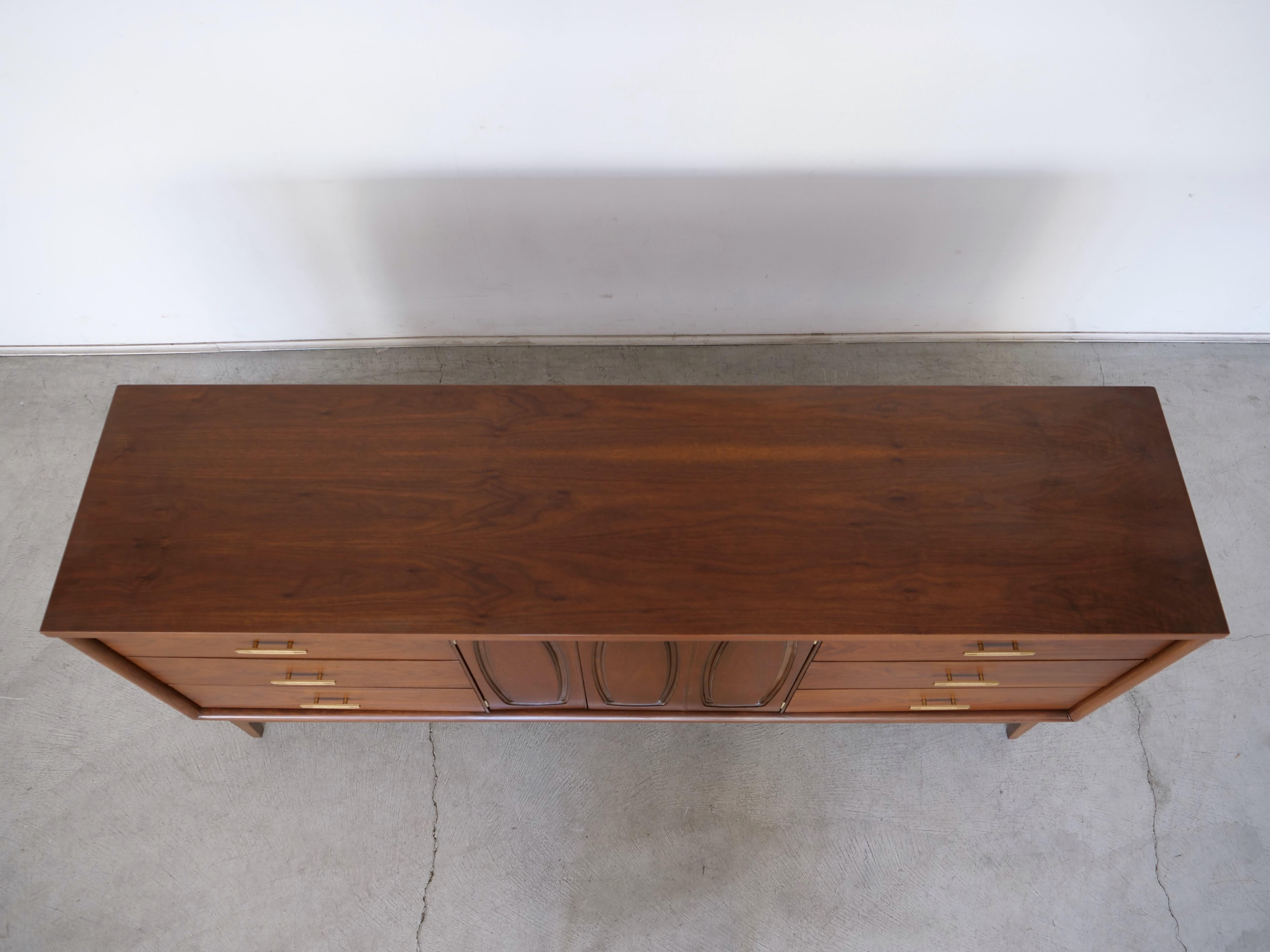 American 1960's Mid-Century Modern Broyhill Emphasis Dresser