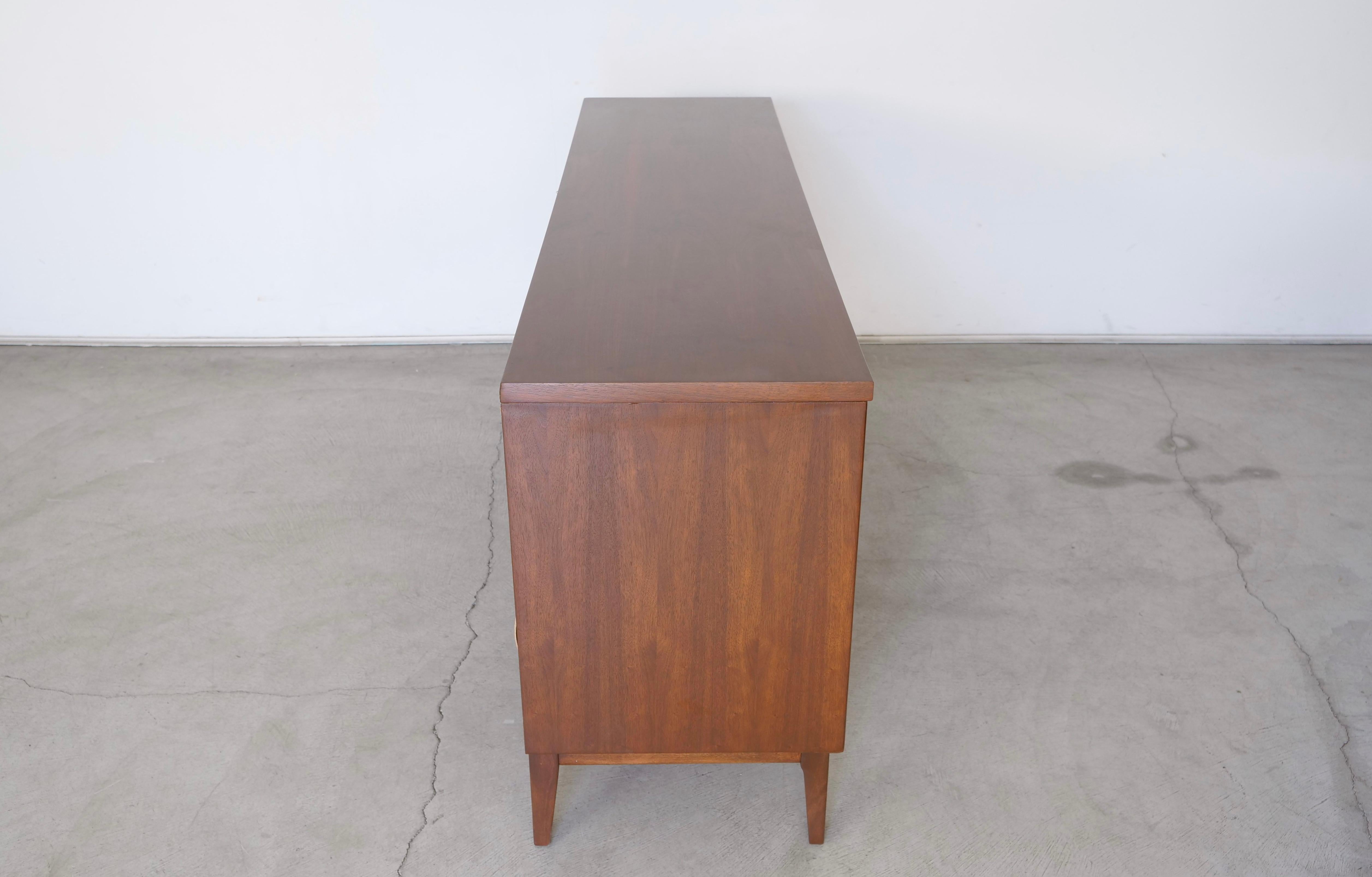 Brass 1960's Mid-Century Modern Broyhill Emphasis Dresser