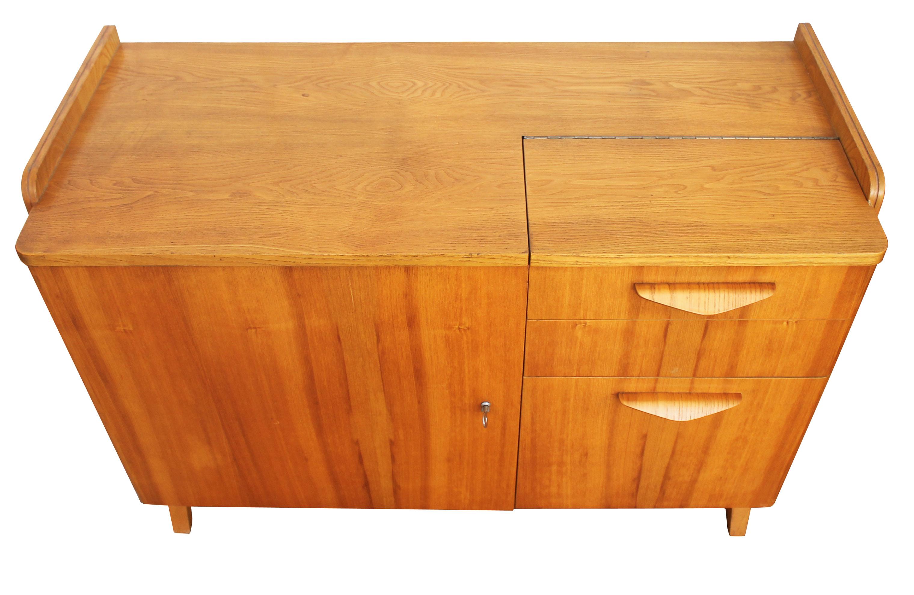 Czech 1960s Mid-Century Modern Cabinet by Frantisek Jirak