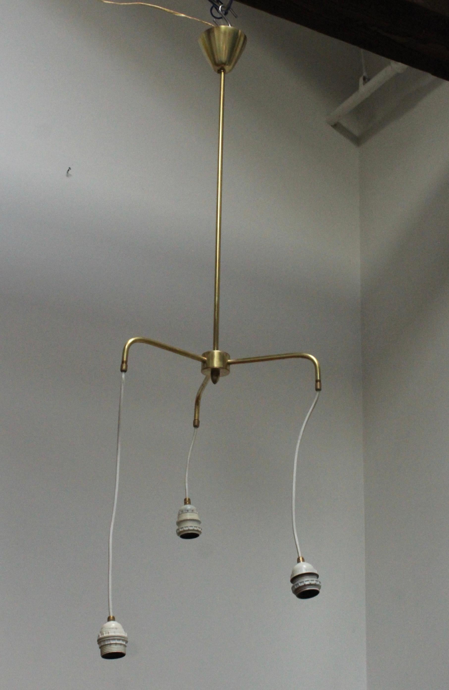 Lampe à suspension italienne en cascade moderne mi-siècle, attribuée à Stilnovo, années 1960 en vente 9