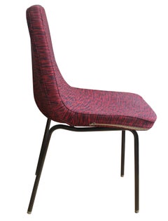 1960's Mid Century Modern Chair with Original Removable Fabric
