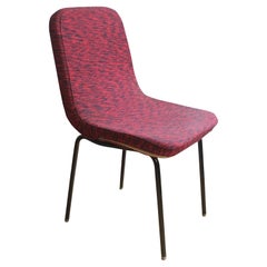 Retro 1960's Mid Century Modern Chair with Original Removable Fabric