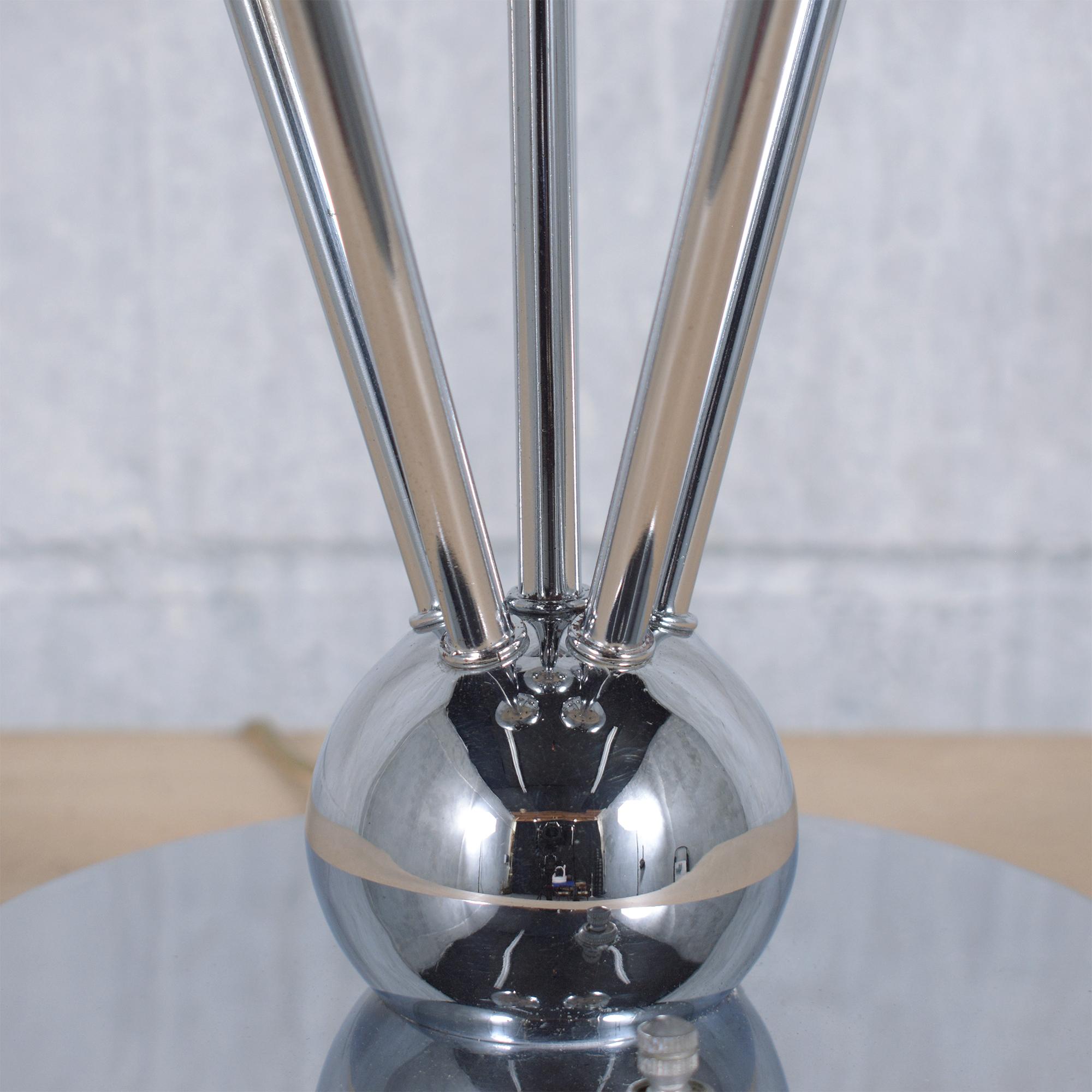 1960s Mid-Century Modern Table Lamp: Space-Age Design Masterpiece For Sale 3