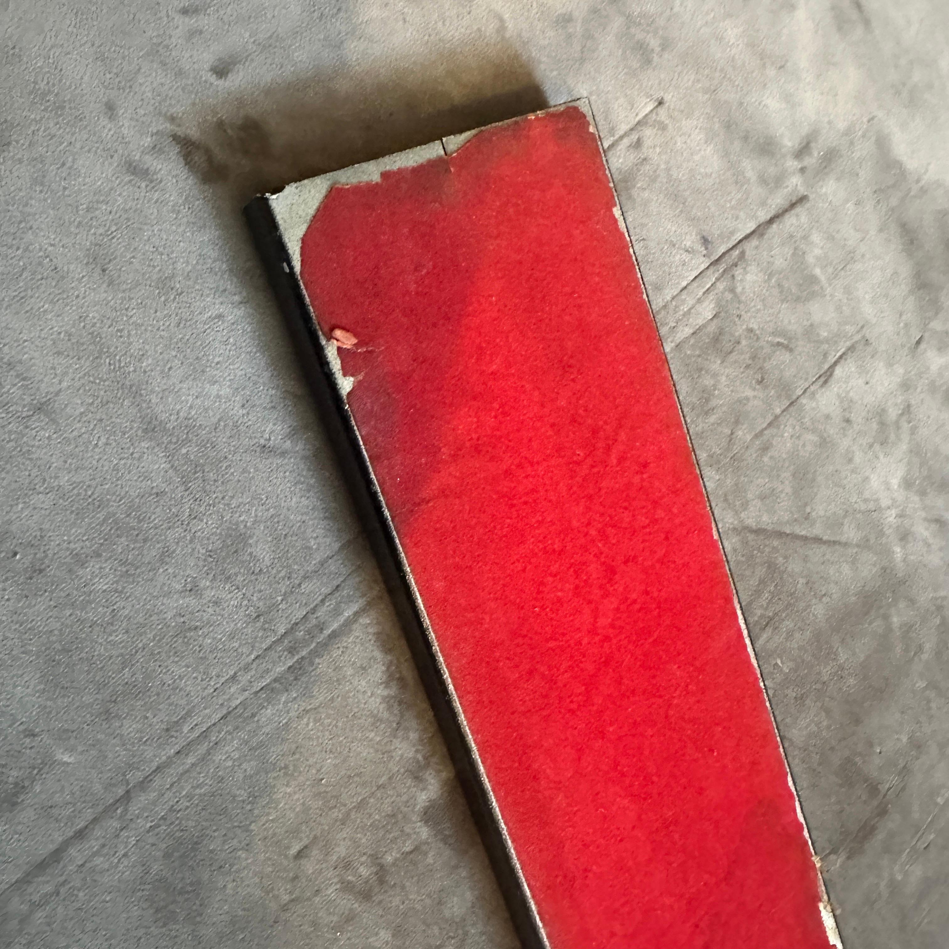 Metal 1960s Mid-Century Modern Cigarette Box Le Porte Di Milano by Piero Fornasettì For Sale