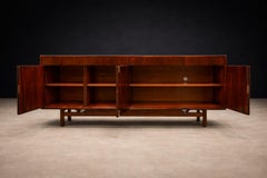 1960s Mid Century Modern Credenza by Sergio Rodrigues in Rosewood
