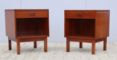 1960s Mid-Century Modern Danish Teak Night Stands