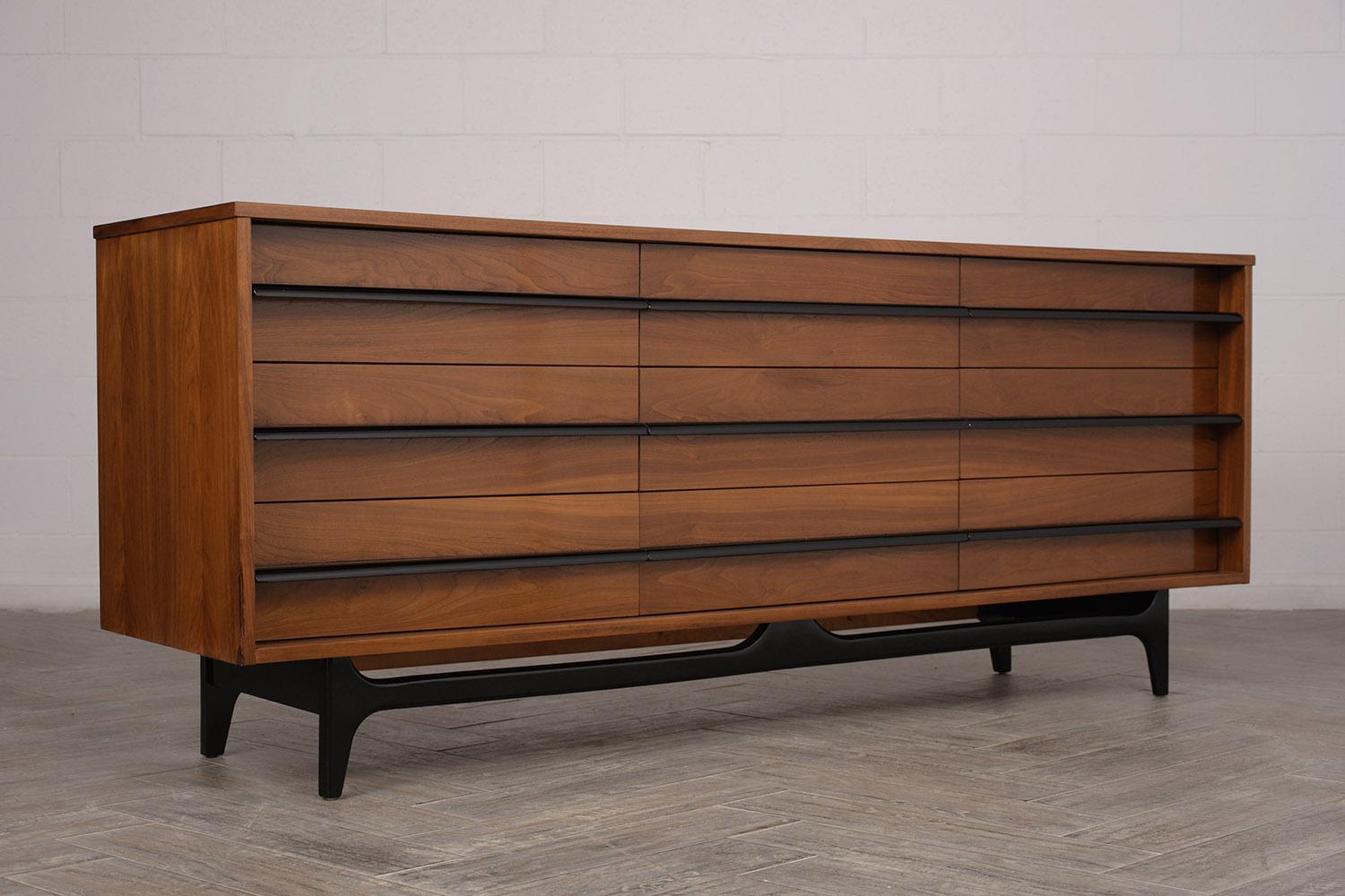 1960s Mid-Century Modern Dresser in the Style of Vladimir Kagan In Excellent Condition In Los Angeles, CA