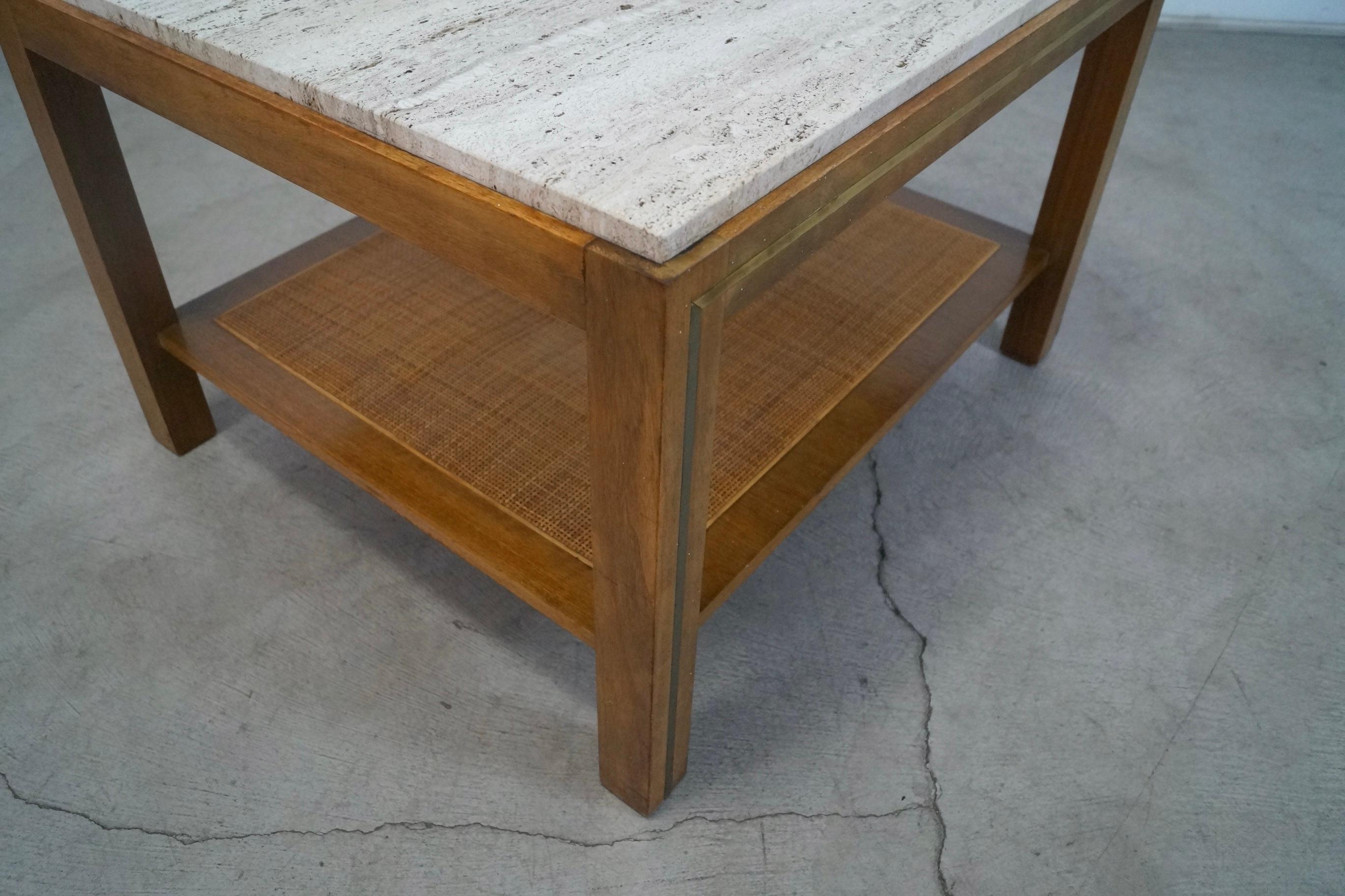 1960's Mid-Century Modern Edward Wormley Style End Table For Sale 10