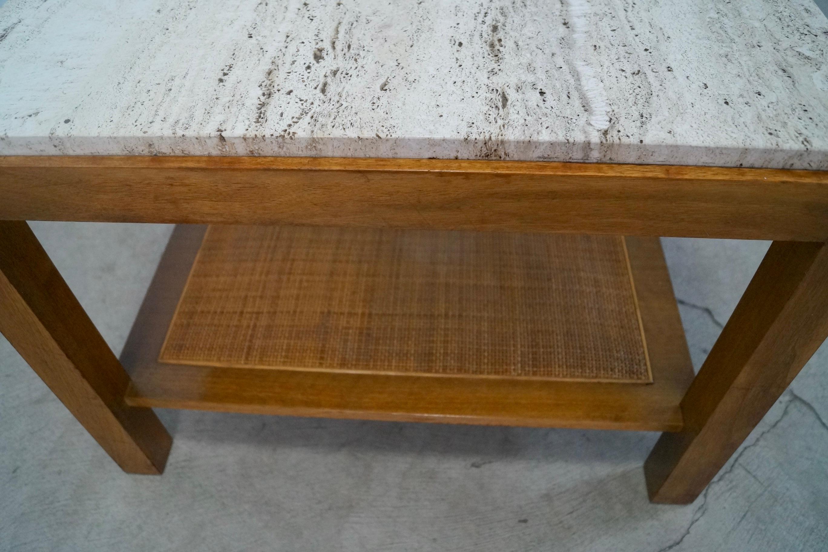 1960's Mid-Century Modern Edward Wormley Style End Table For Sale 12