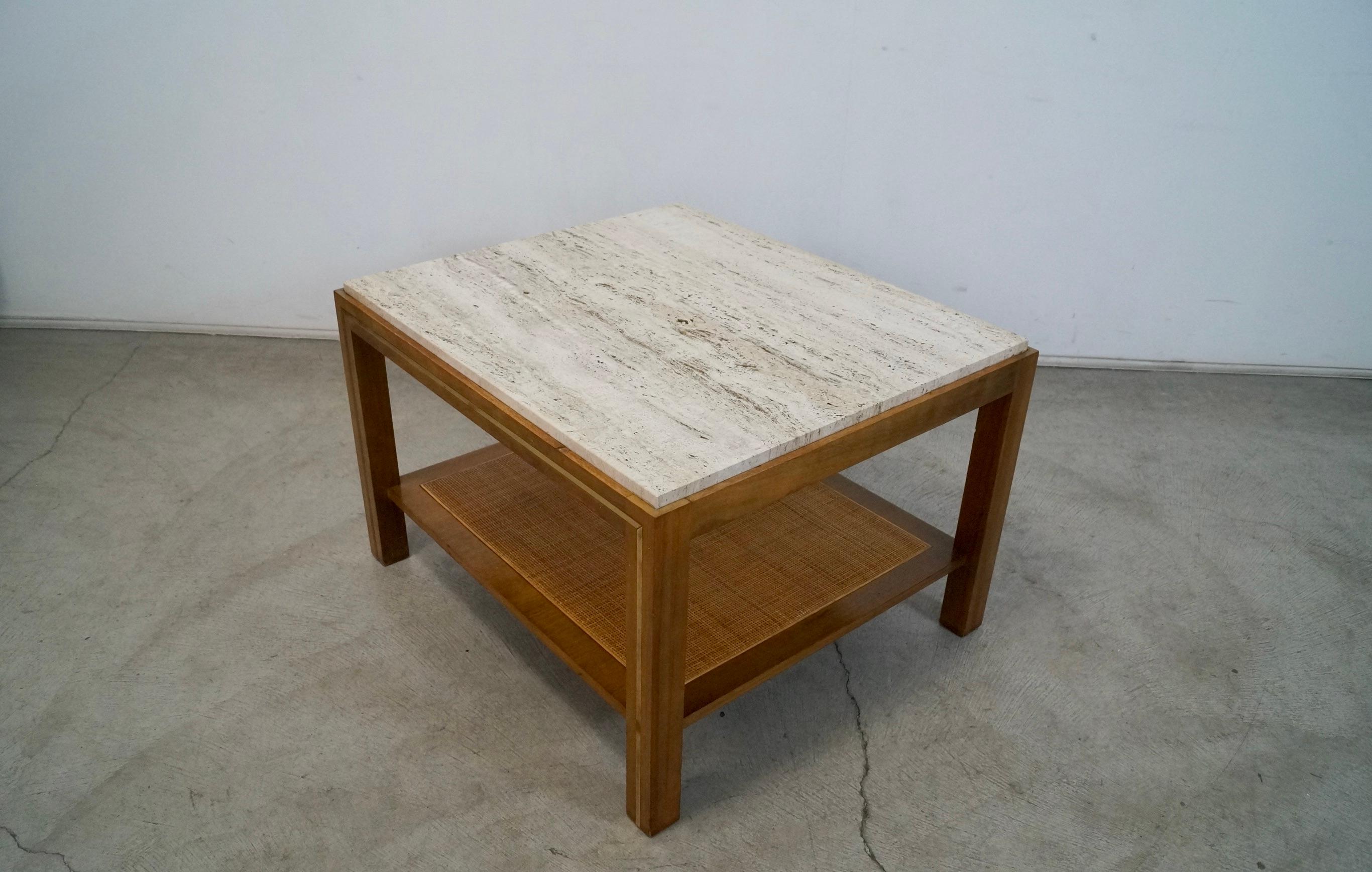1960's Mid-Century Modern Edward Wormley Style End Table For Sale 1