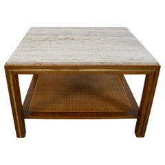 Vintage 1960's Mid-Century Modern Edward Wormley Style End Table