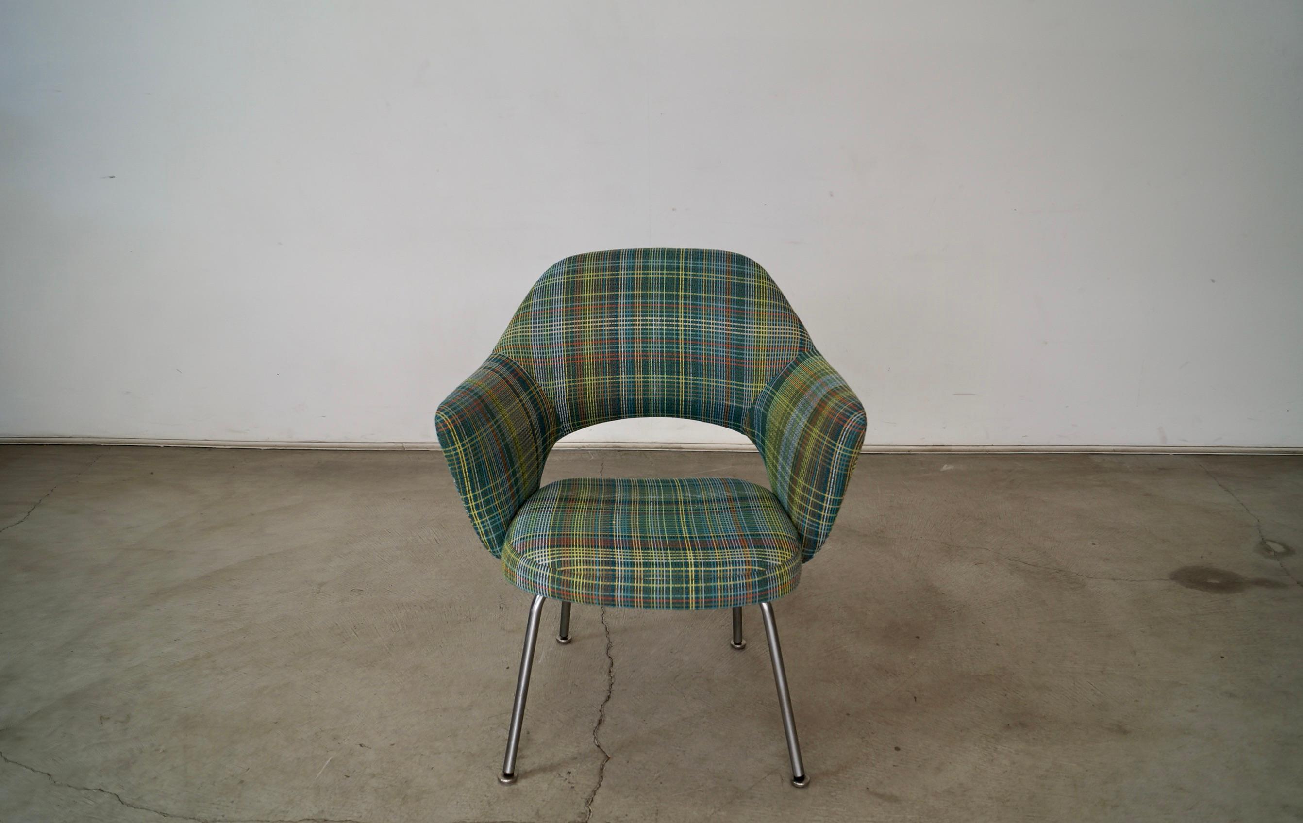 Sillón ejecutivo de mediados de siglo de 1960 de Eero Saarinen para Knoll Moderno de mediados de siglo en venta