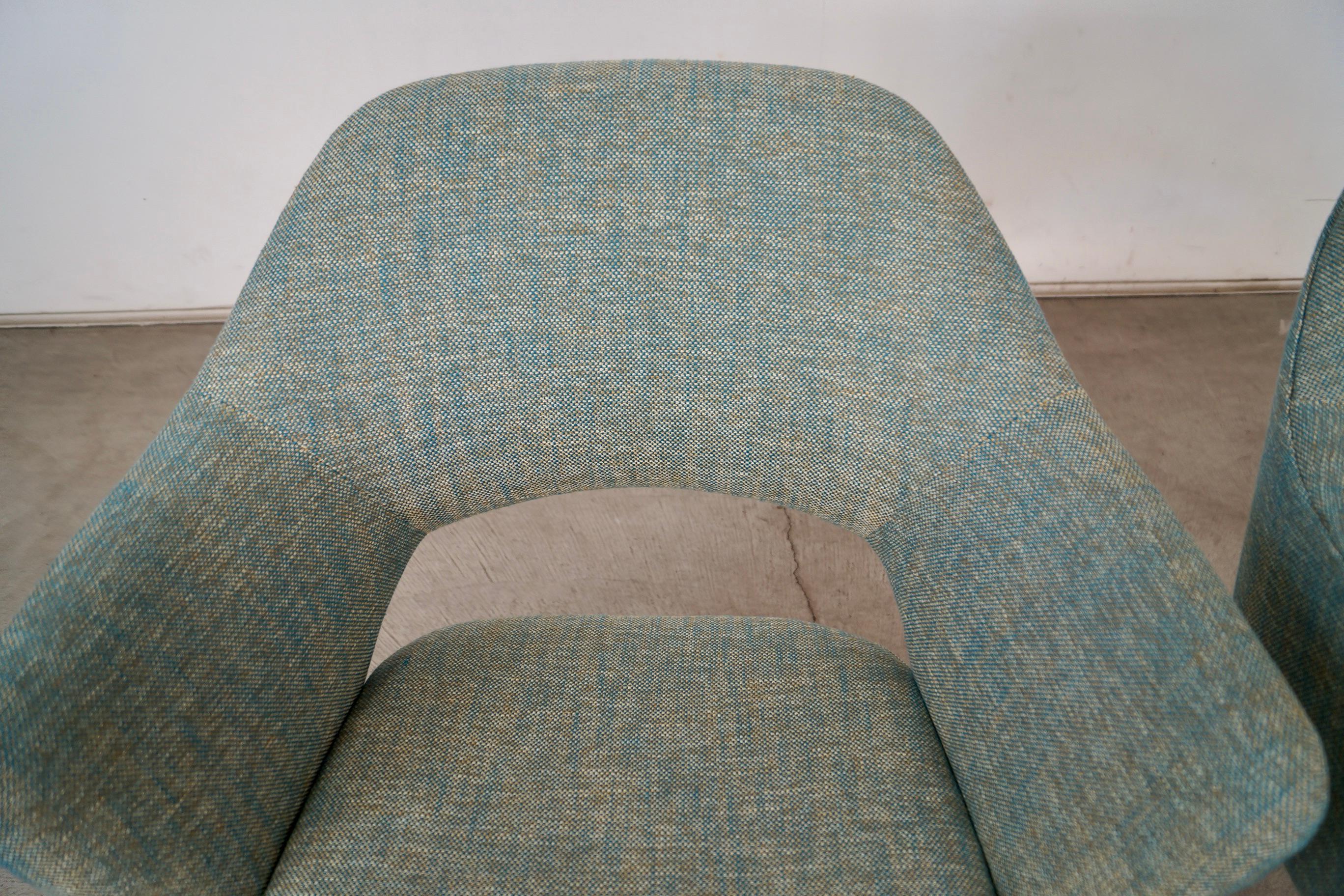 Poltrone direzionali di Eero Saarinen per Knoll, metà del secolo scorso - una coppia in vendita 6