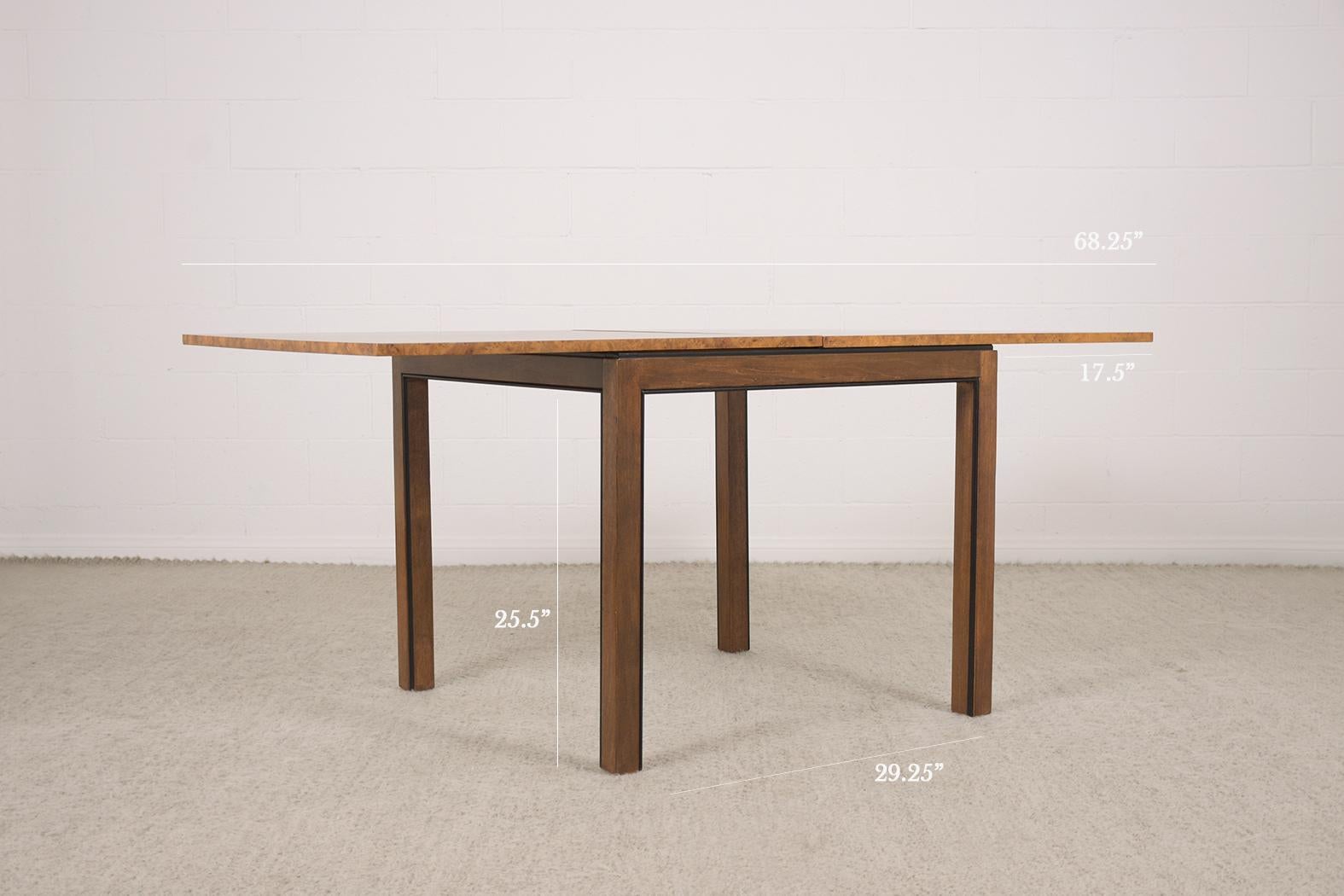 extendable square dining table