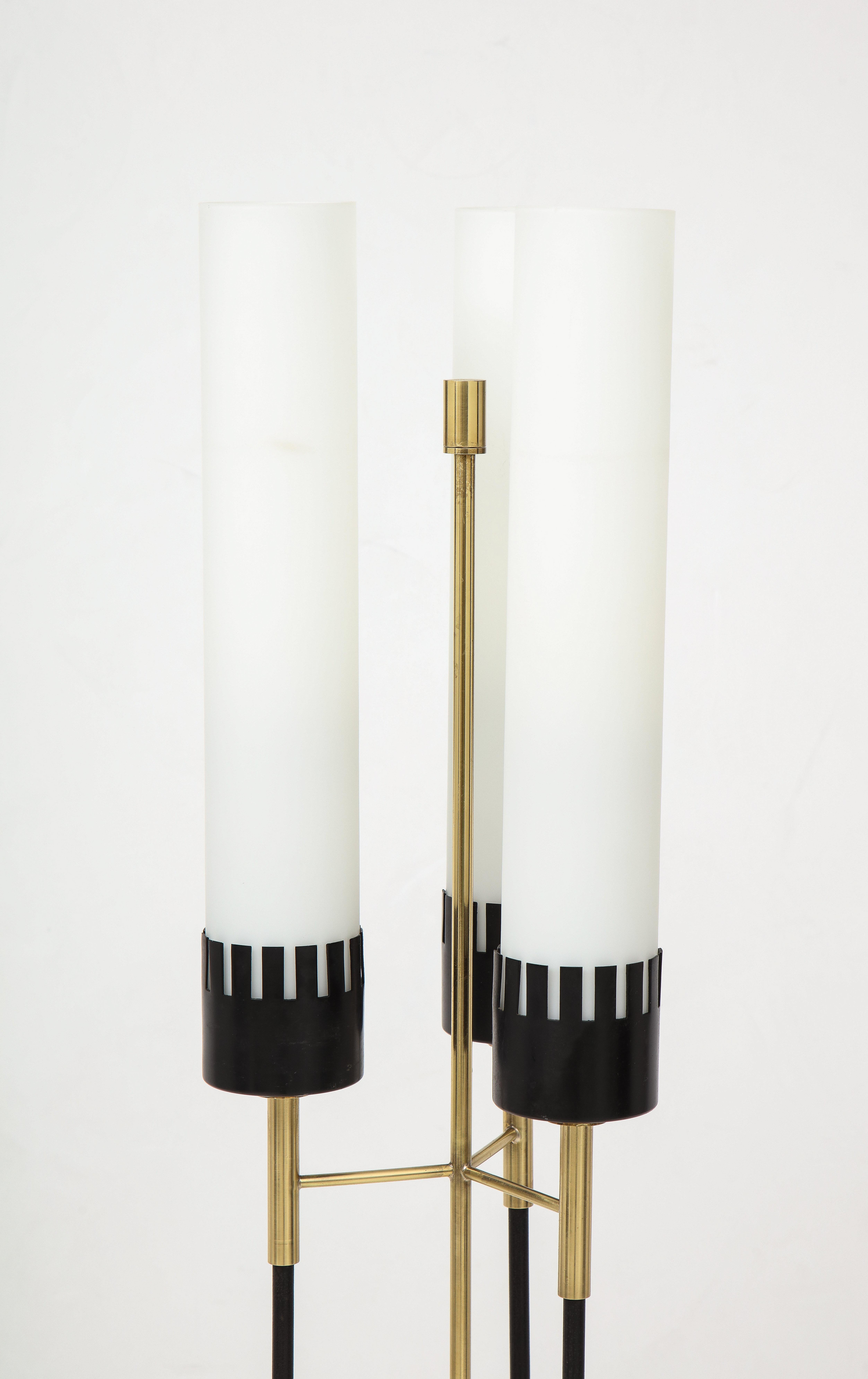 1960's Mid-Century Modern Floor Lamp By Stilnovo 5