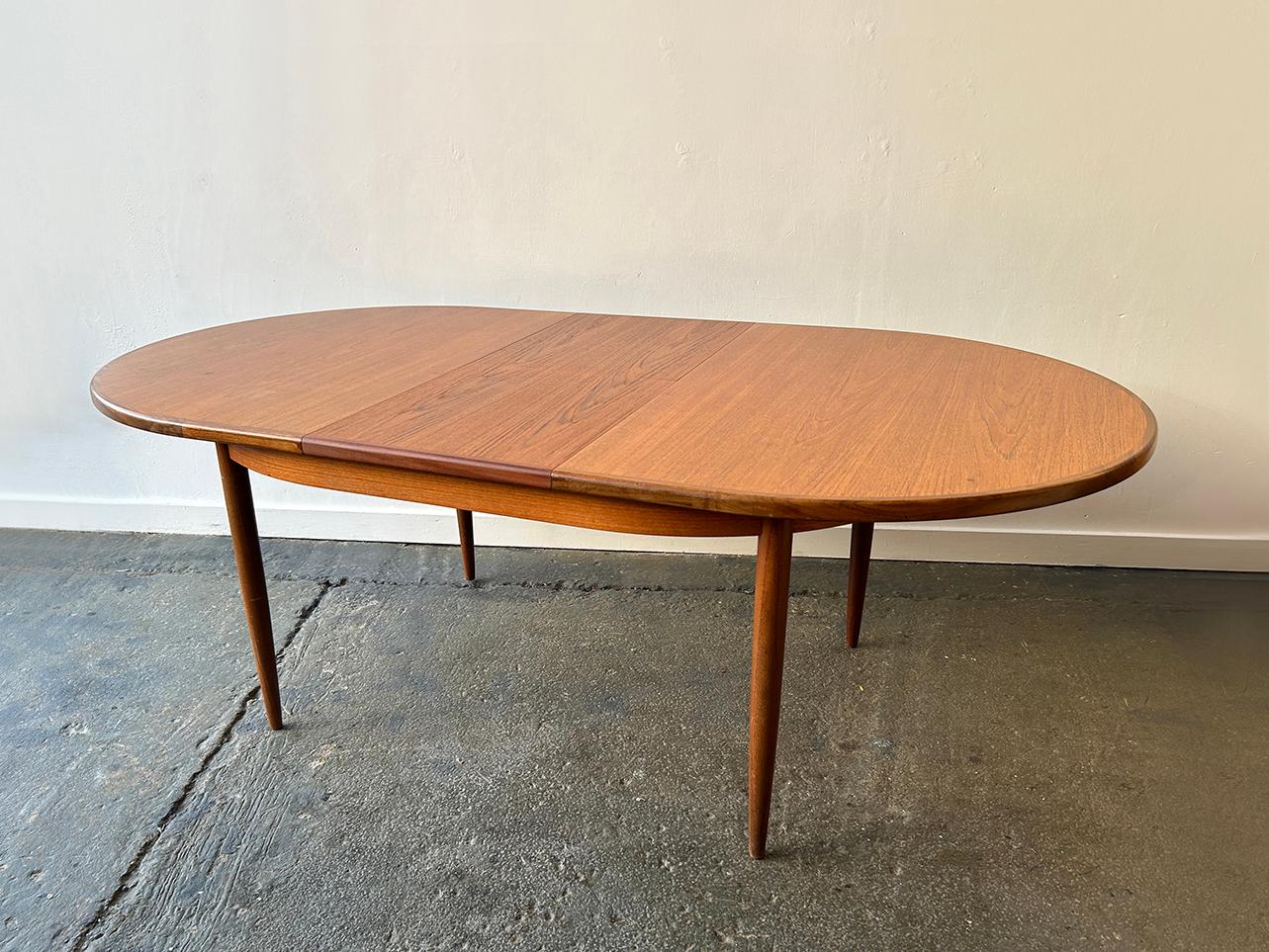 Mid-Century Modern Table de salle à manger à rallonge G-Plan Fresco du milieu du siècle dernier, 1960 en vente