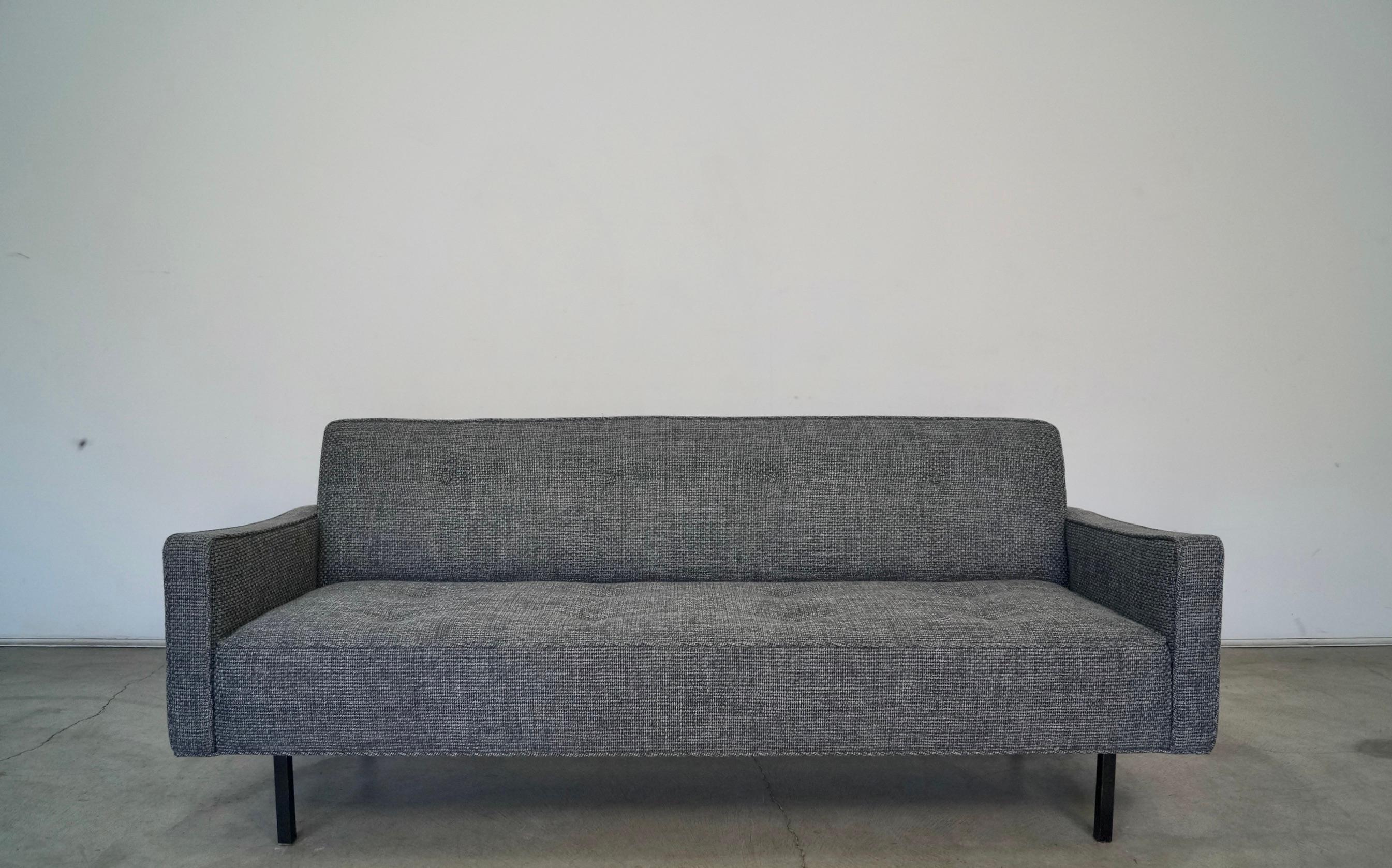 American 1960's Mid-Century Modern George Nelson Style Sofa For Sale